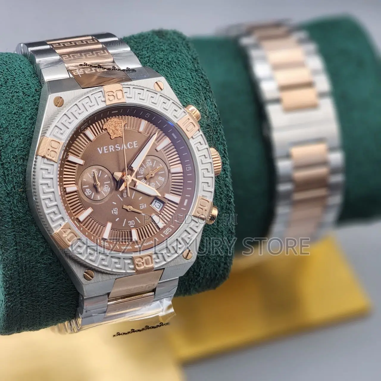 Versace Quality Luxury Men Automatic Engine Wristwatch
