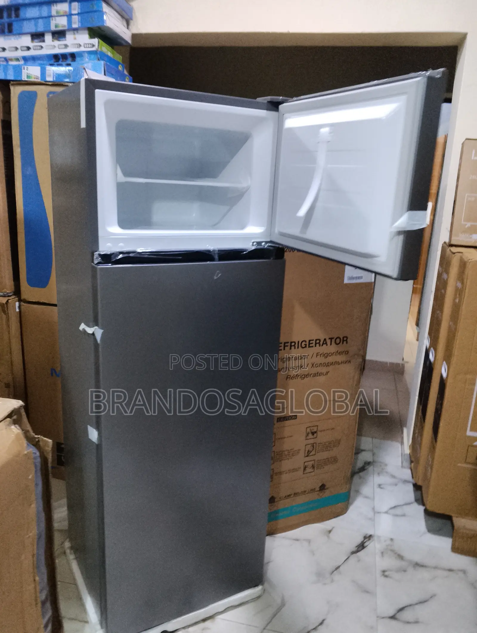 Hisense 240l Double Door Ref-240dr Reliable Cooling for Families