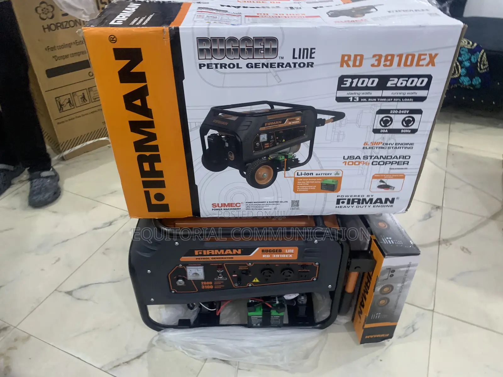 Sumec Firman Rd 3910ex Backup Power Generator