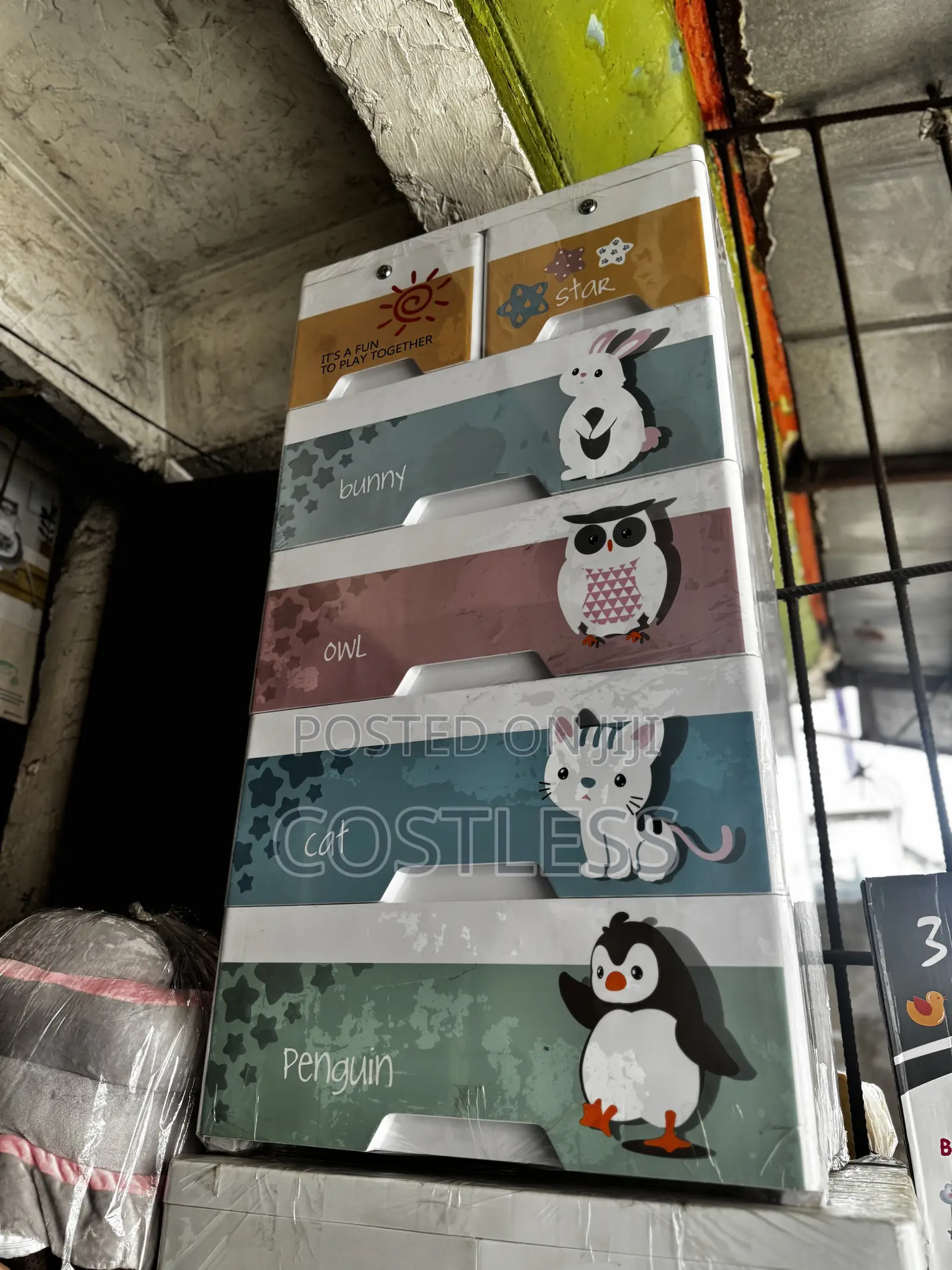 Children Storage Cabinet Wardrobe