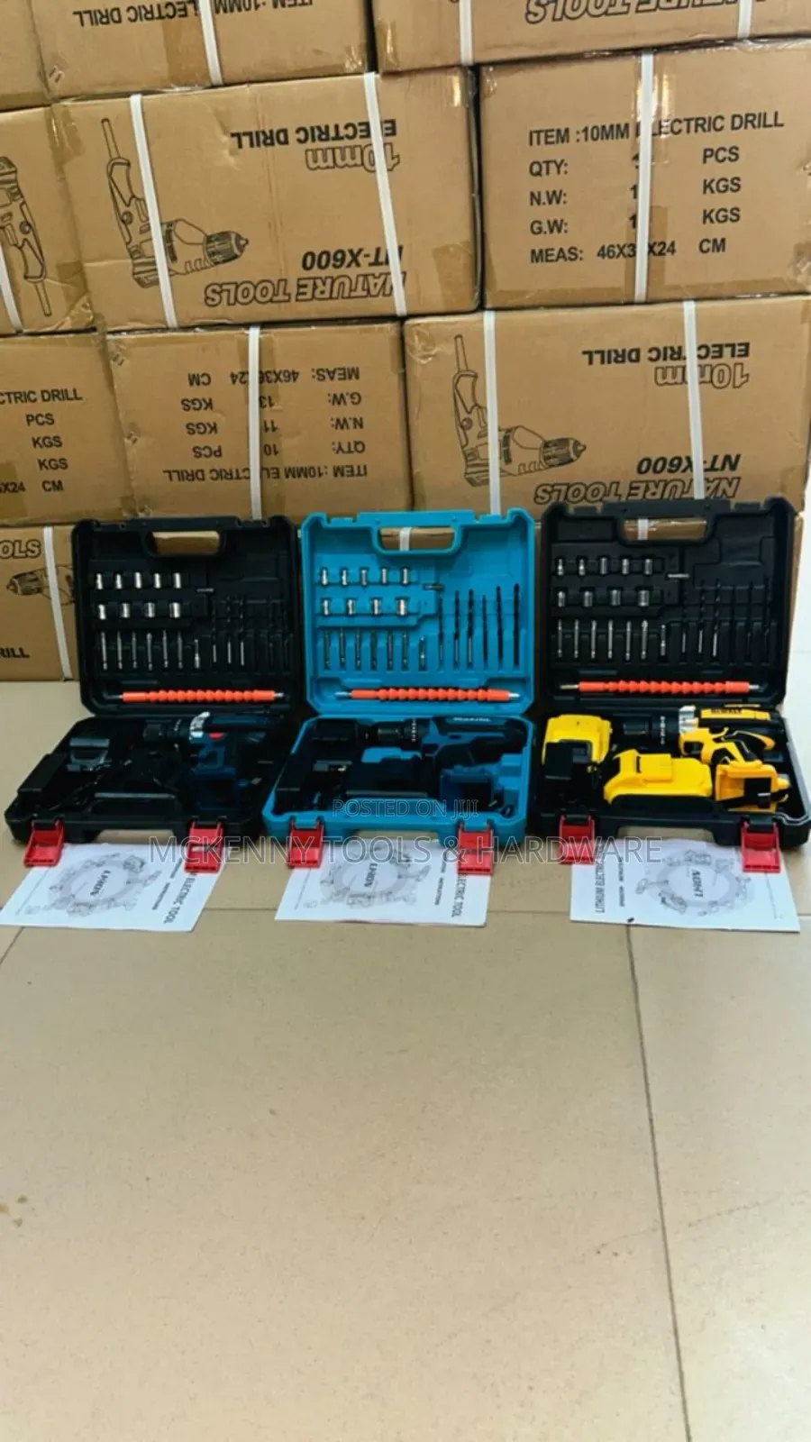 Dewalt Cordless Impact Drill Kit 48v