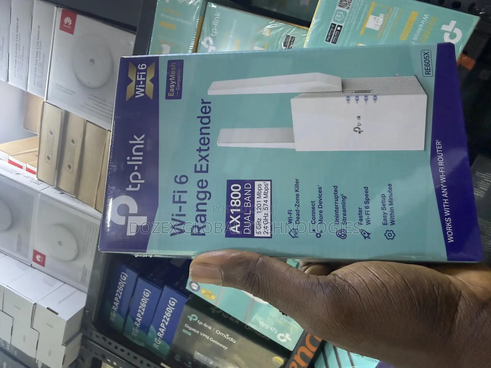 Re605x Ax1800 Wifi 6 Extender