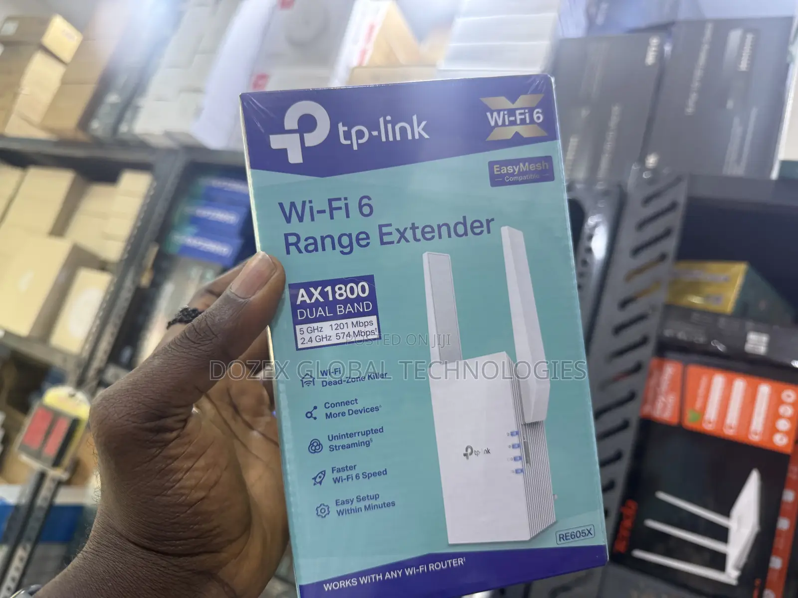 Re605x Ax1800 Wifi 6 Extender