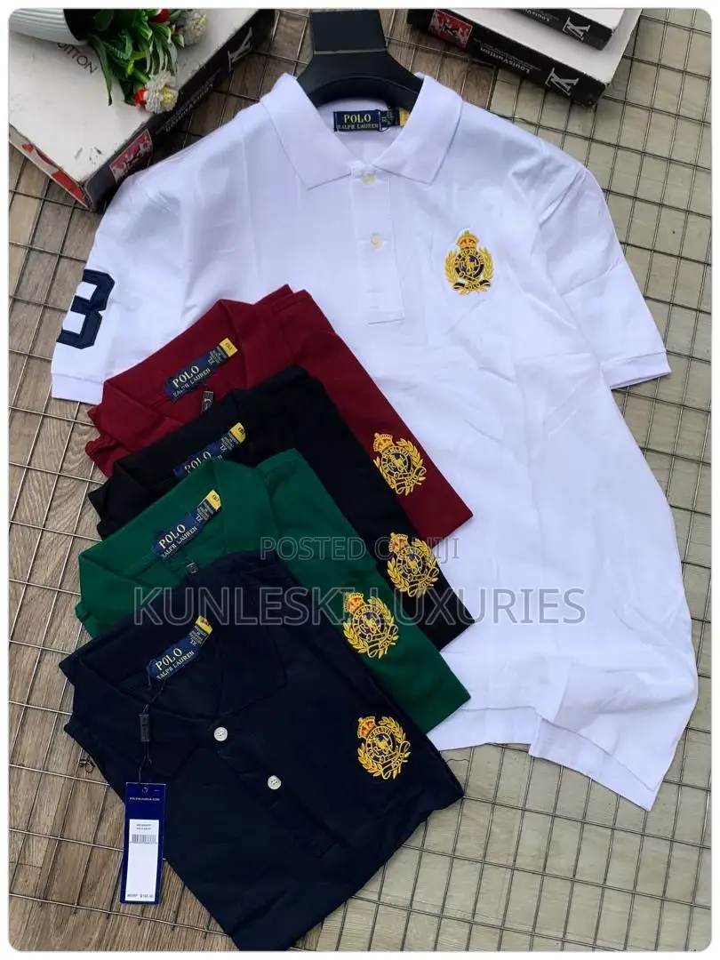 Original Polo Ralph Lauren Big Crest Collar Neck Tops