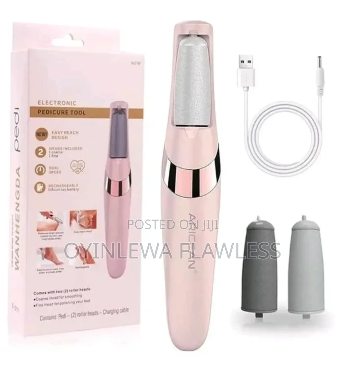Usb Foot Scapper Callus Trimmer Pedicure Electric Stone Pen