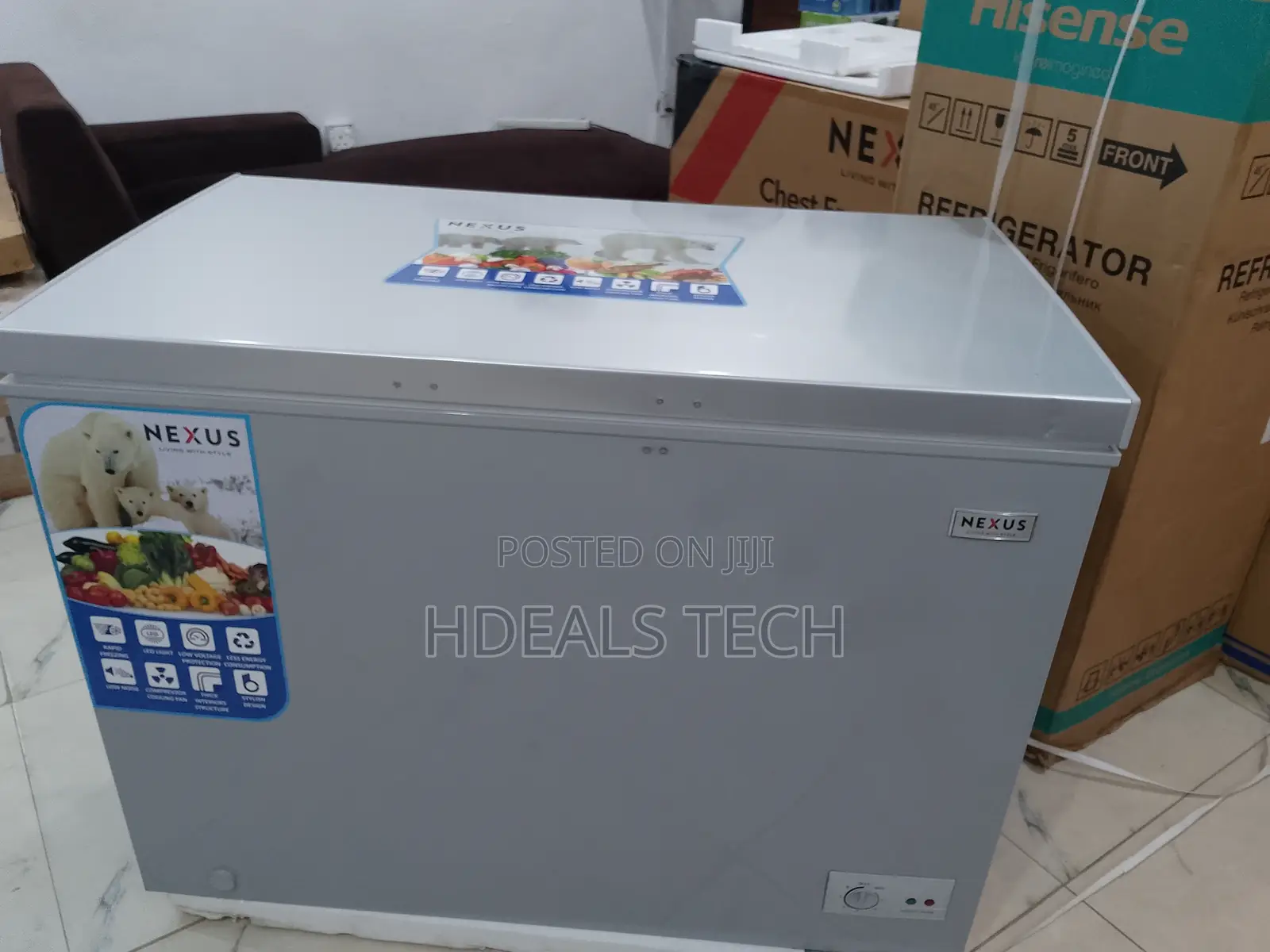 Nexus 320l Deep Chest Freezer – Super Fast Cooling