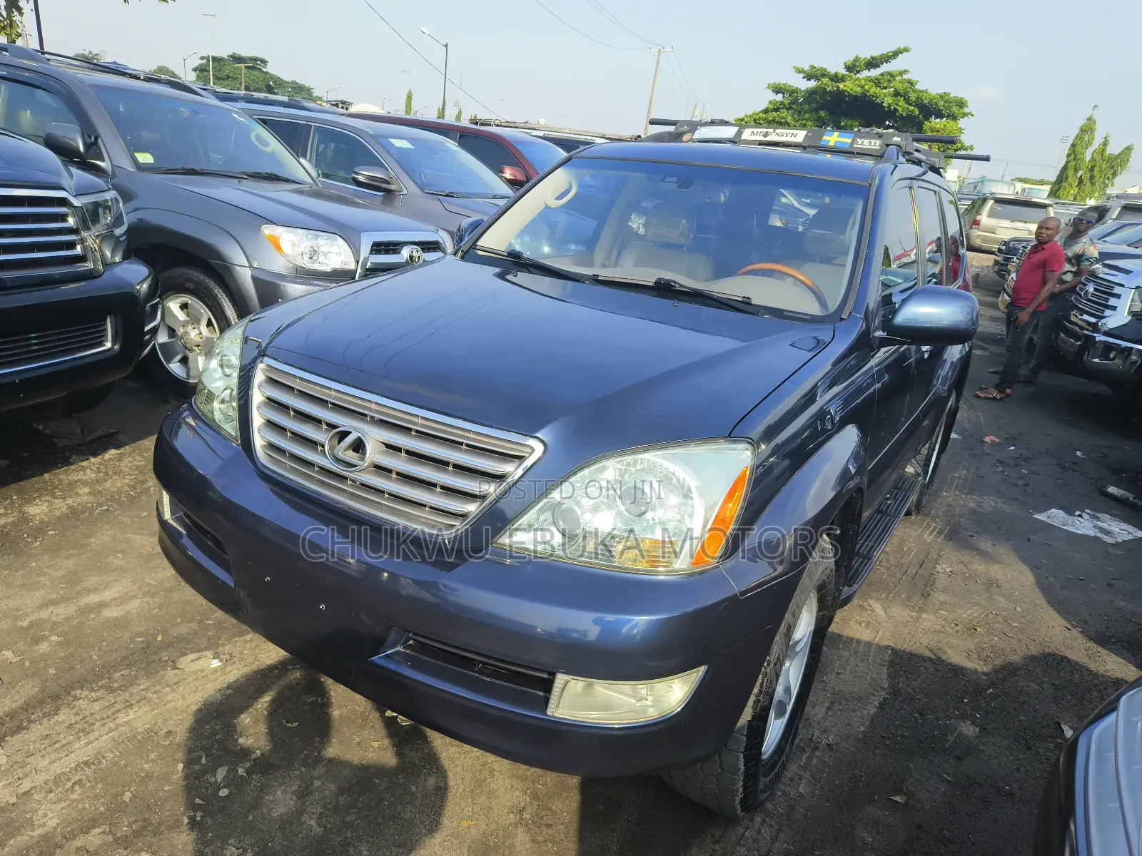 Lexus GX 470 Sport Utility 2006 Blue