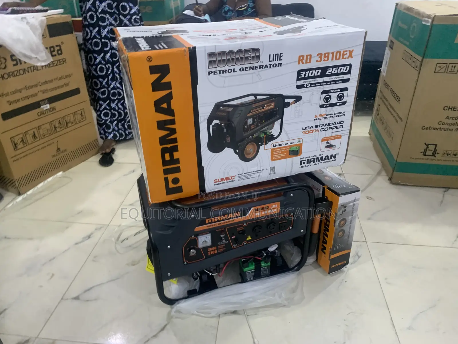 Firman Sumec Rd 3910ex Generator – Reliable Power for Home Work