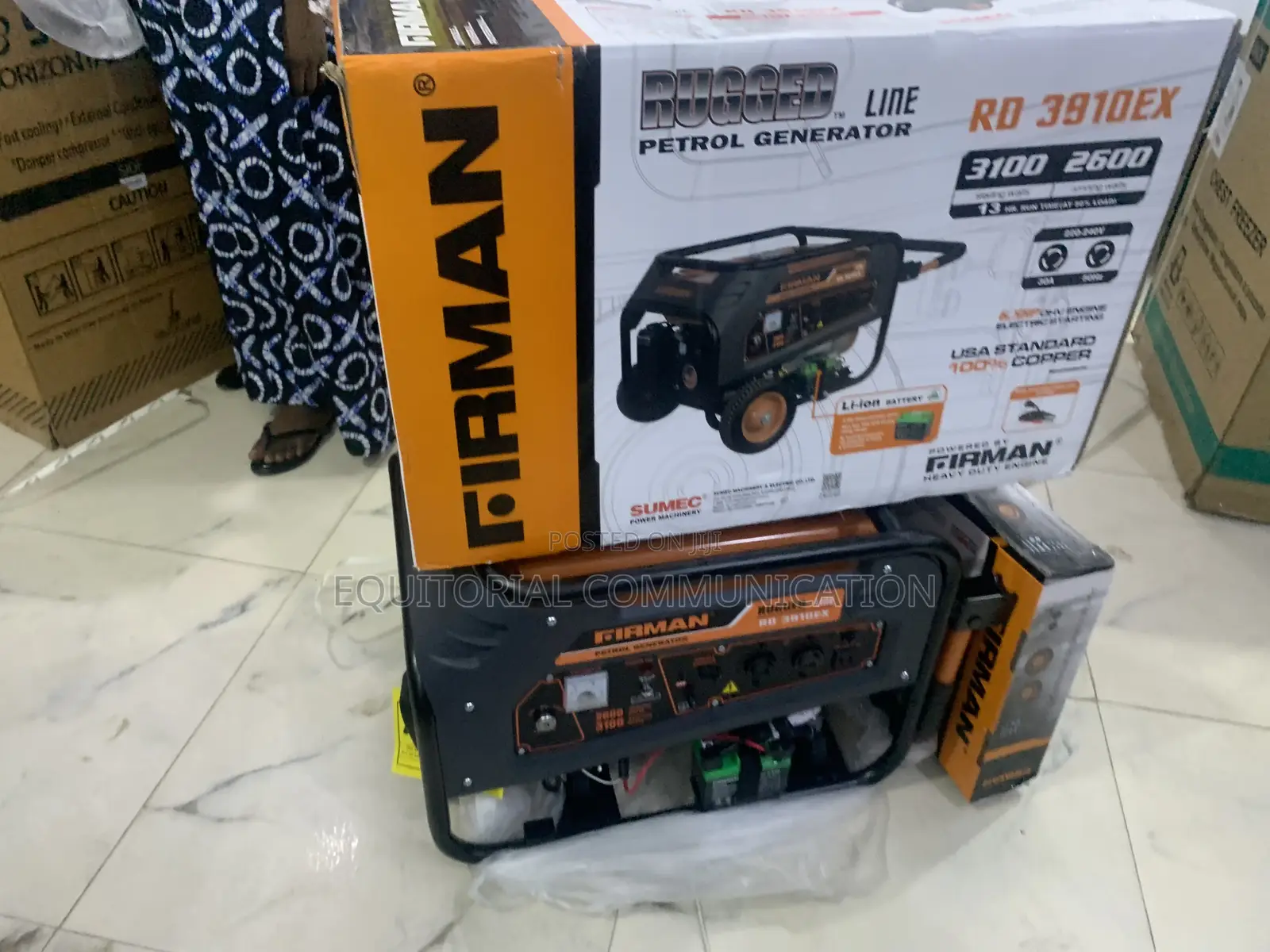 Firman Sumec Rd 3910ex Generator – Reliable Power for Home Work
