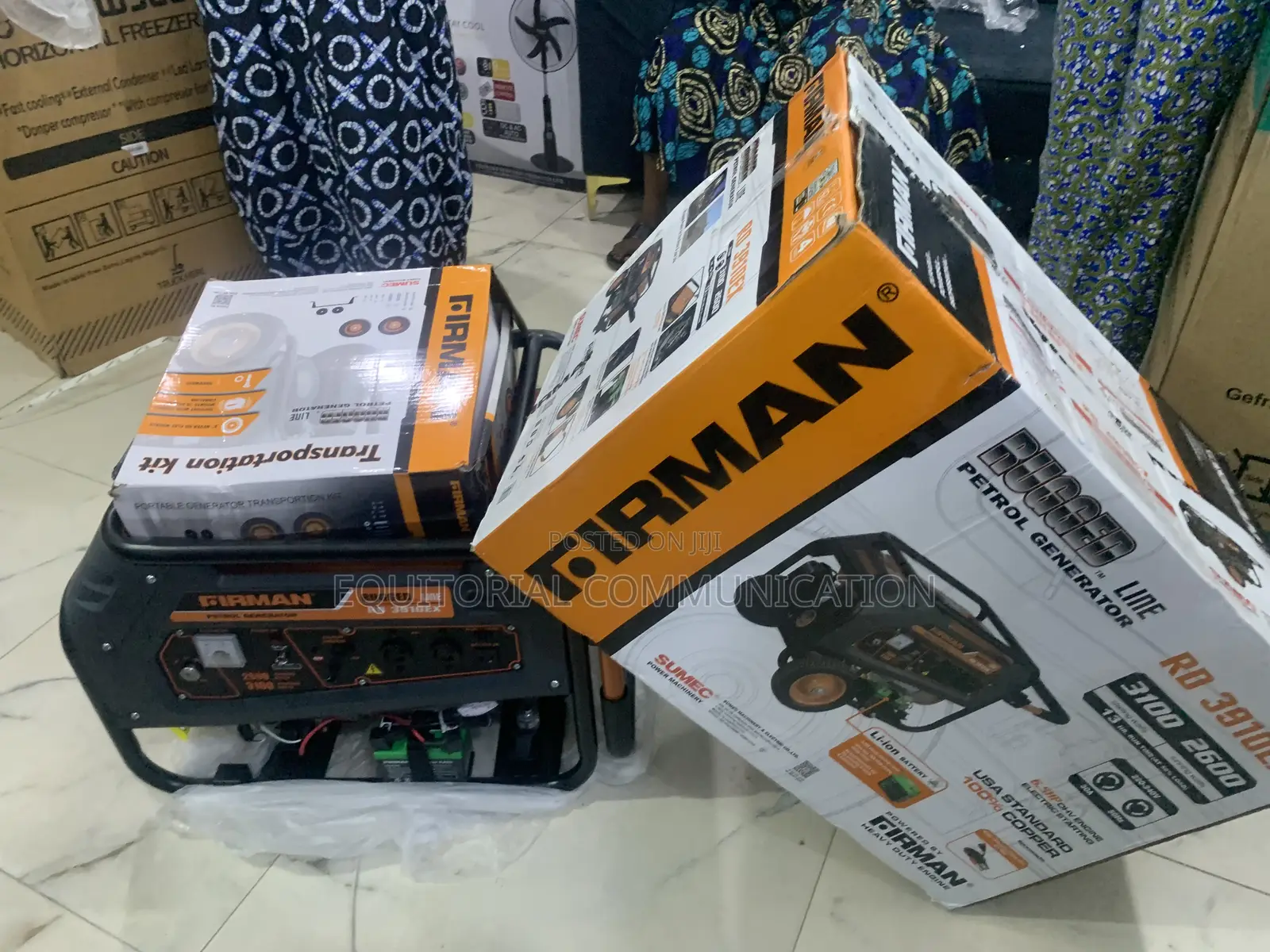 Firman Sumec Rd 3910ex Generator – Reliable Power for Home Work