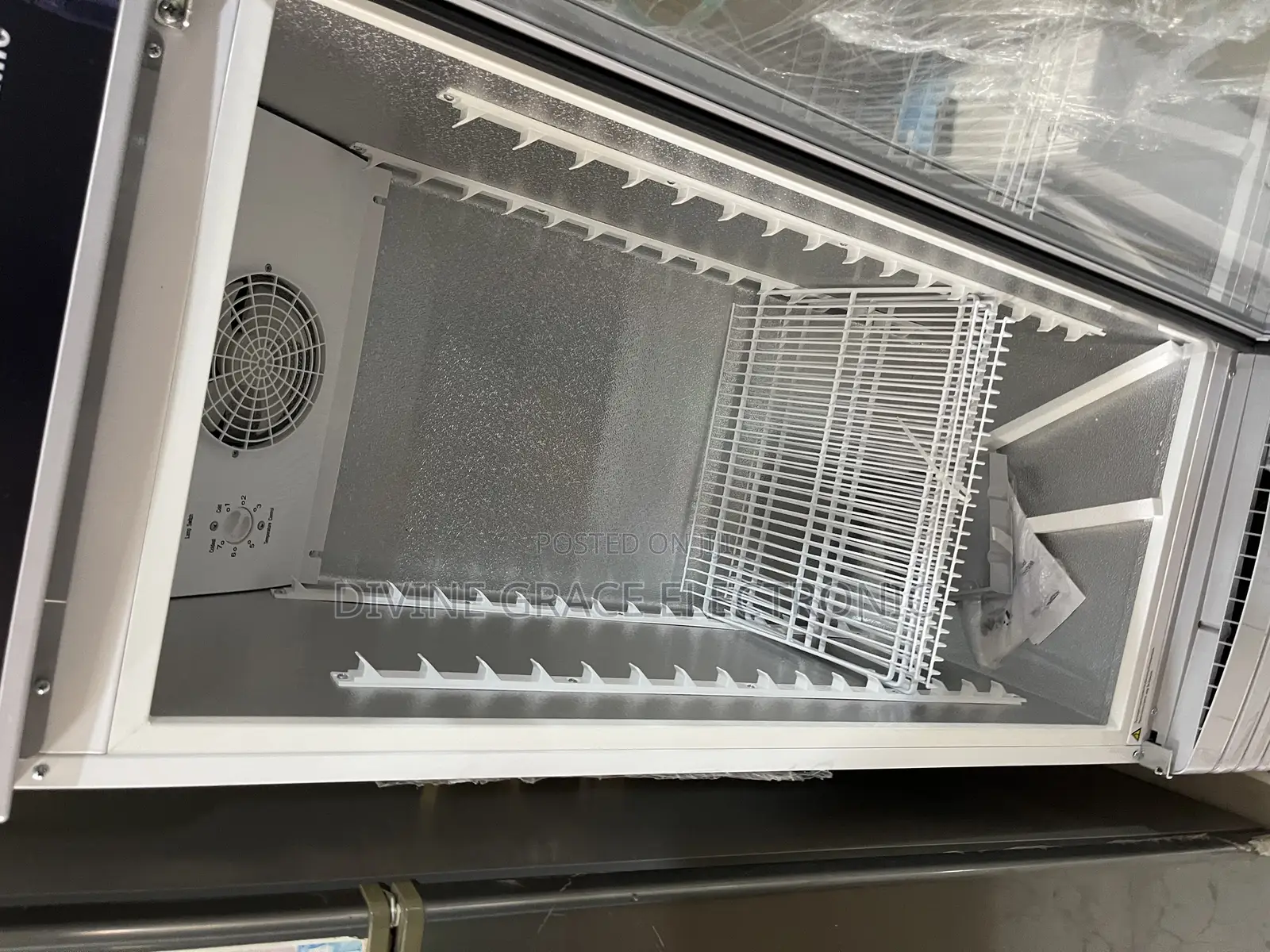 Brand New 209 Litres Bruhm Display Show Glass Freezer