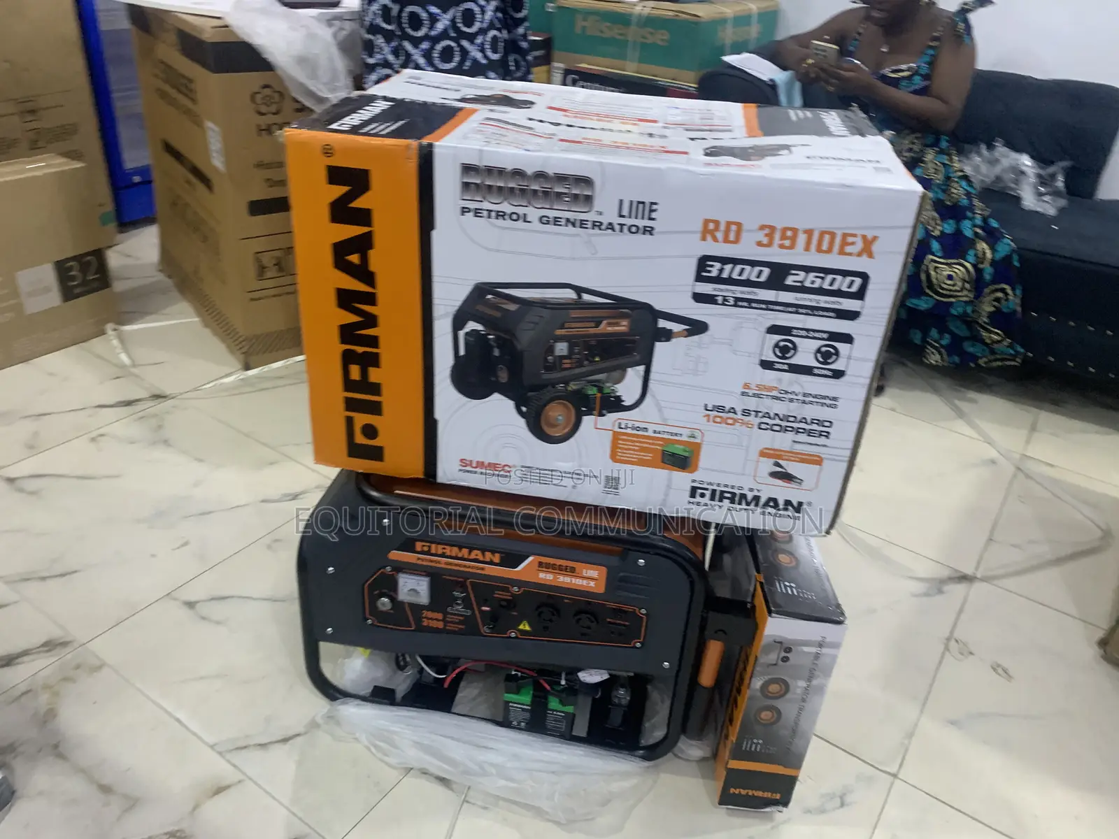 Firman Sumec Rd 3910ex – Quiet and Efficient Power Solution