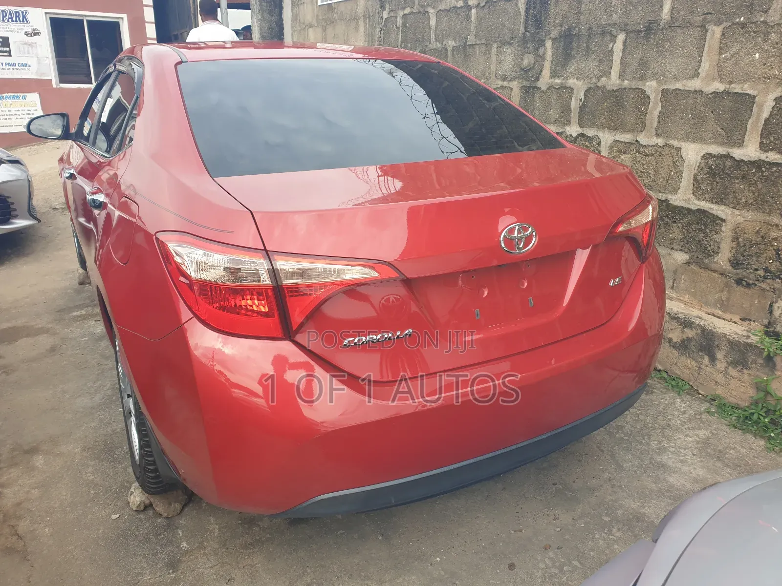 Toyota Corolla LE 2020 Red