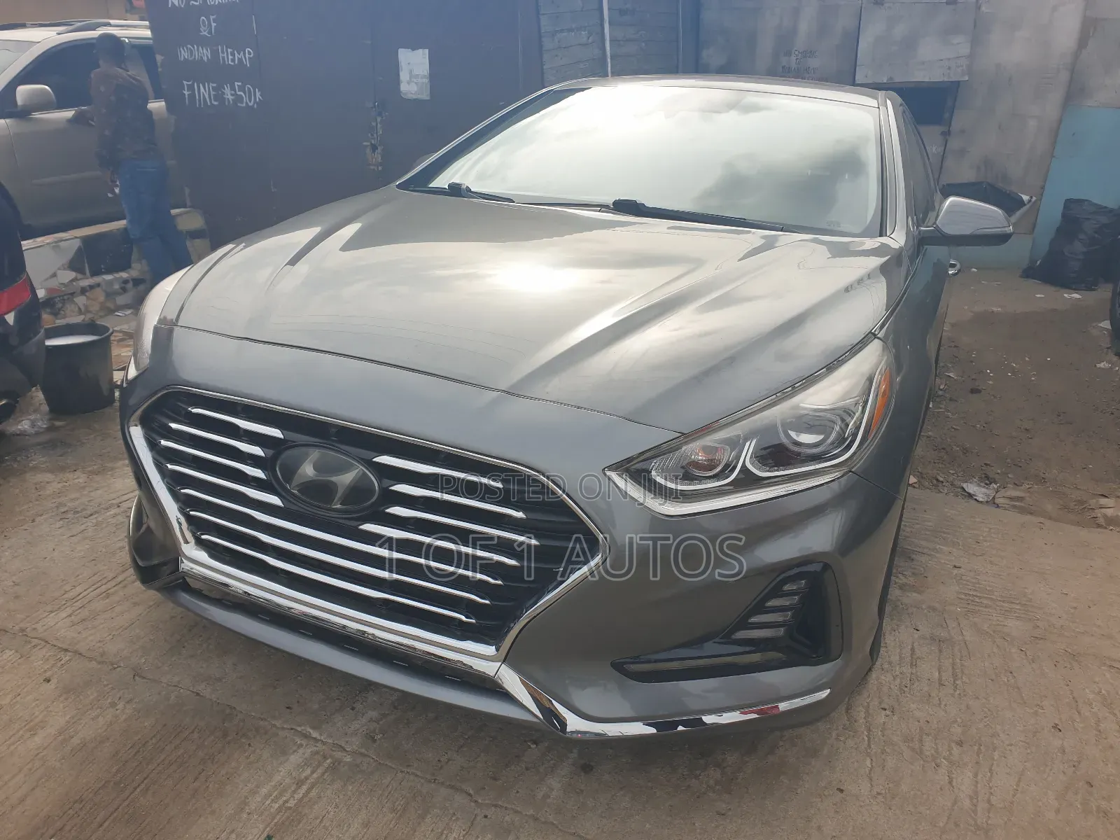Hyundai Sonata Limited 2018 Gray