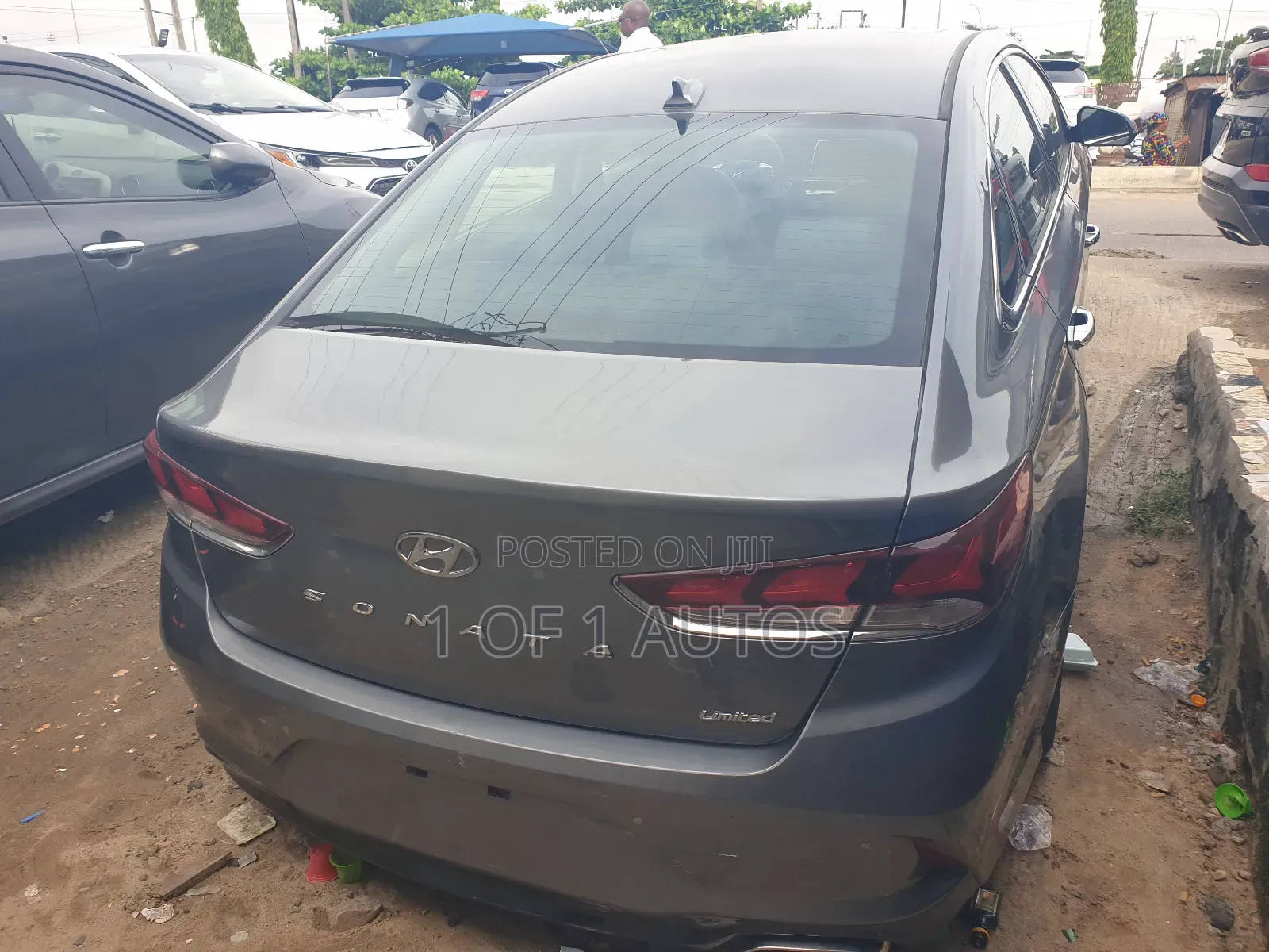 Hyundai Sonata Limited 2018 Gray