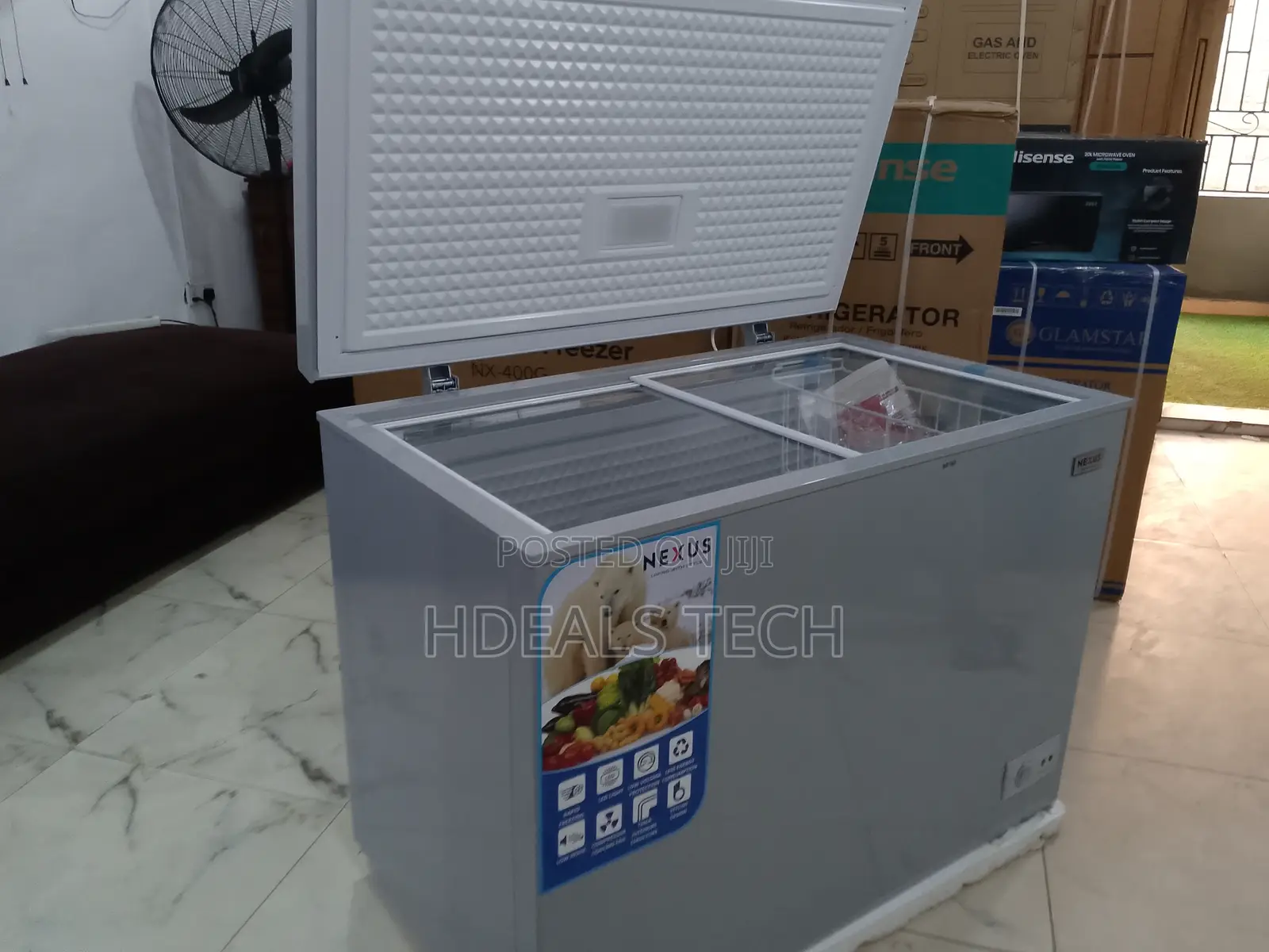 Family-Size Nexus 320l Chest Freezer
