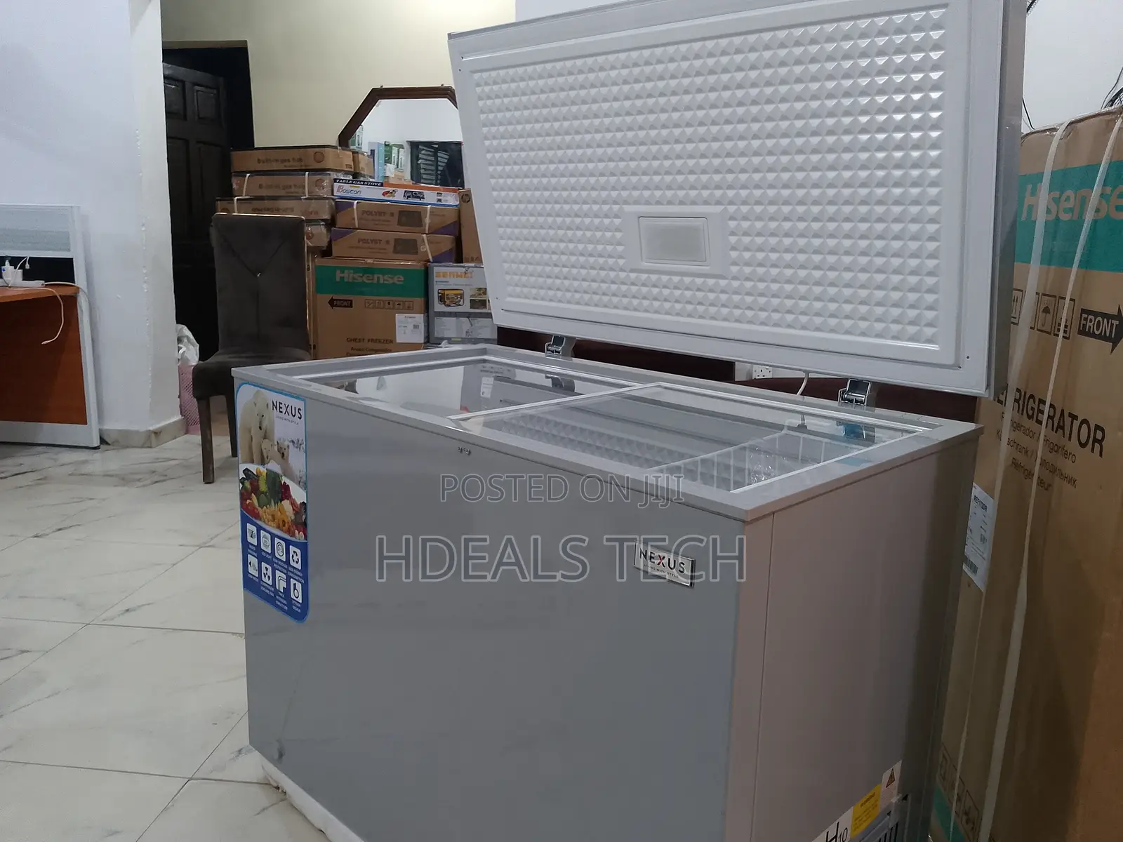 Nexus 320l Ultra-Chill Deep Chest Freezer