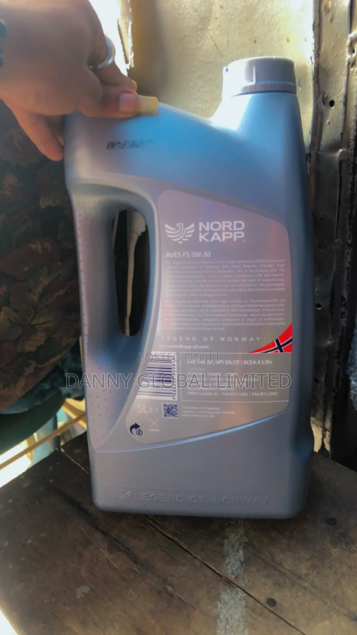 Original Nordkapp 5w-30 Fully Synthetic Engine Oil