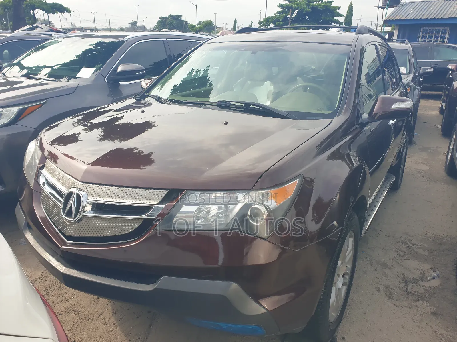 Acura MDX Sport Package AWD (3.7L 6cyl 5A) 2009 Red
