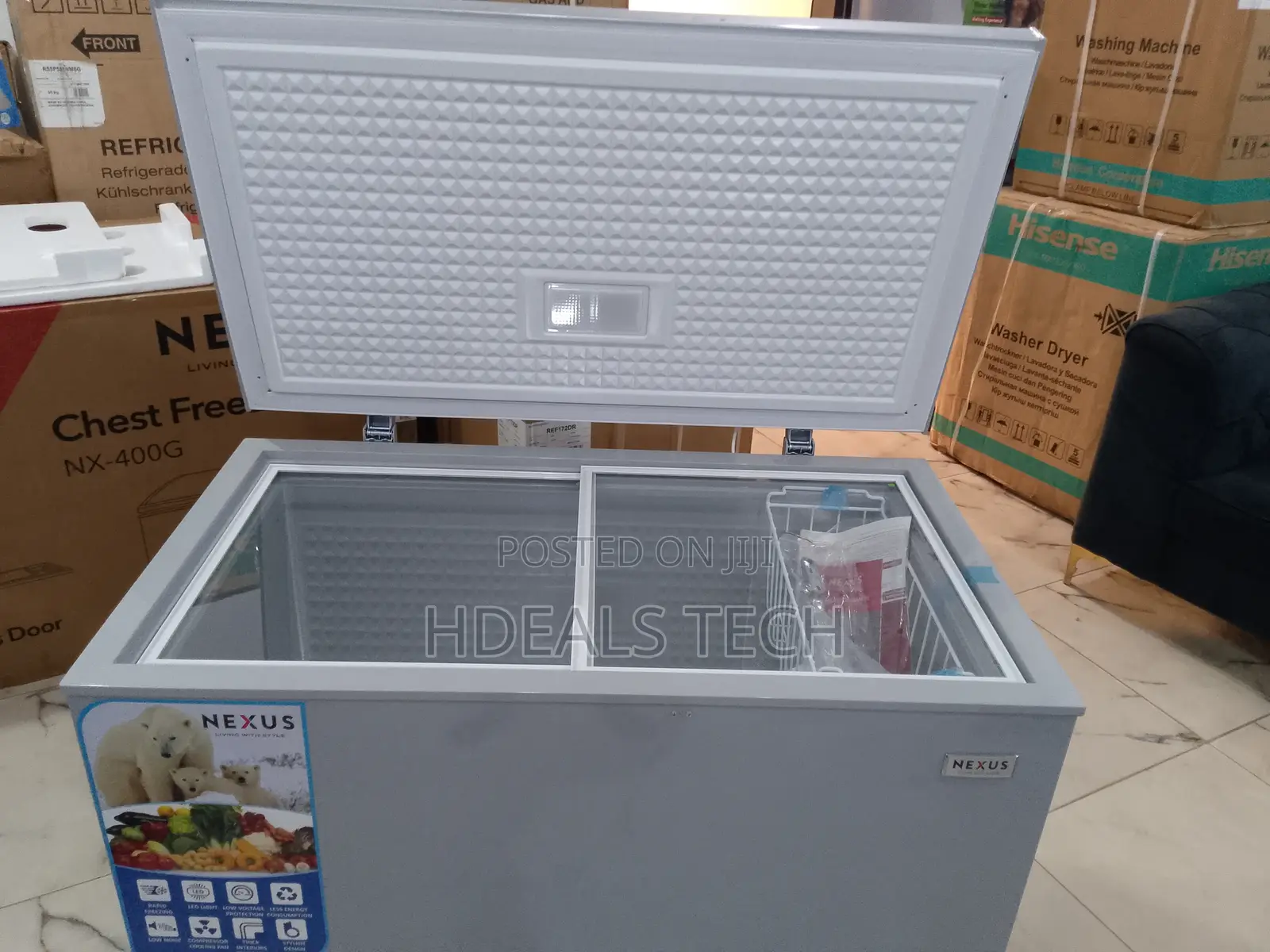 The New Nexus 320l Arctic Vault Chest Freezer