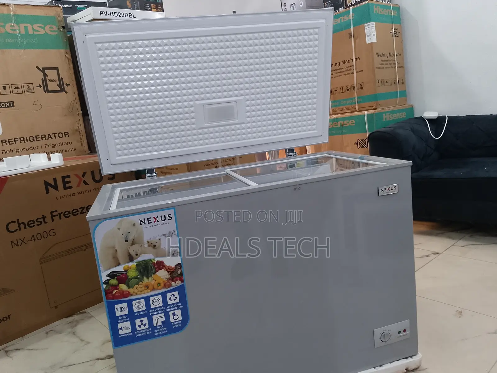 Super-Fast Cooling Nexus 320l Chest Freezer