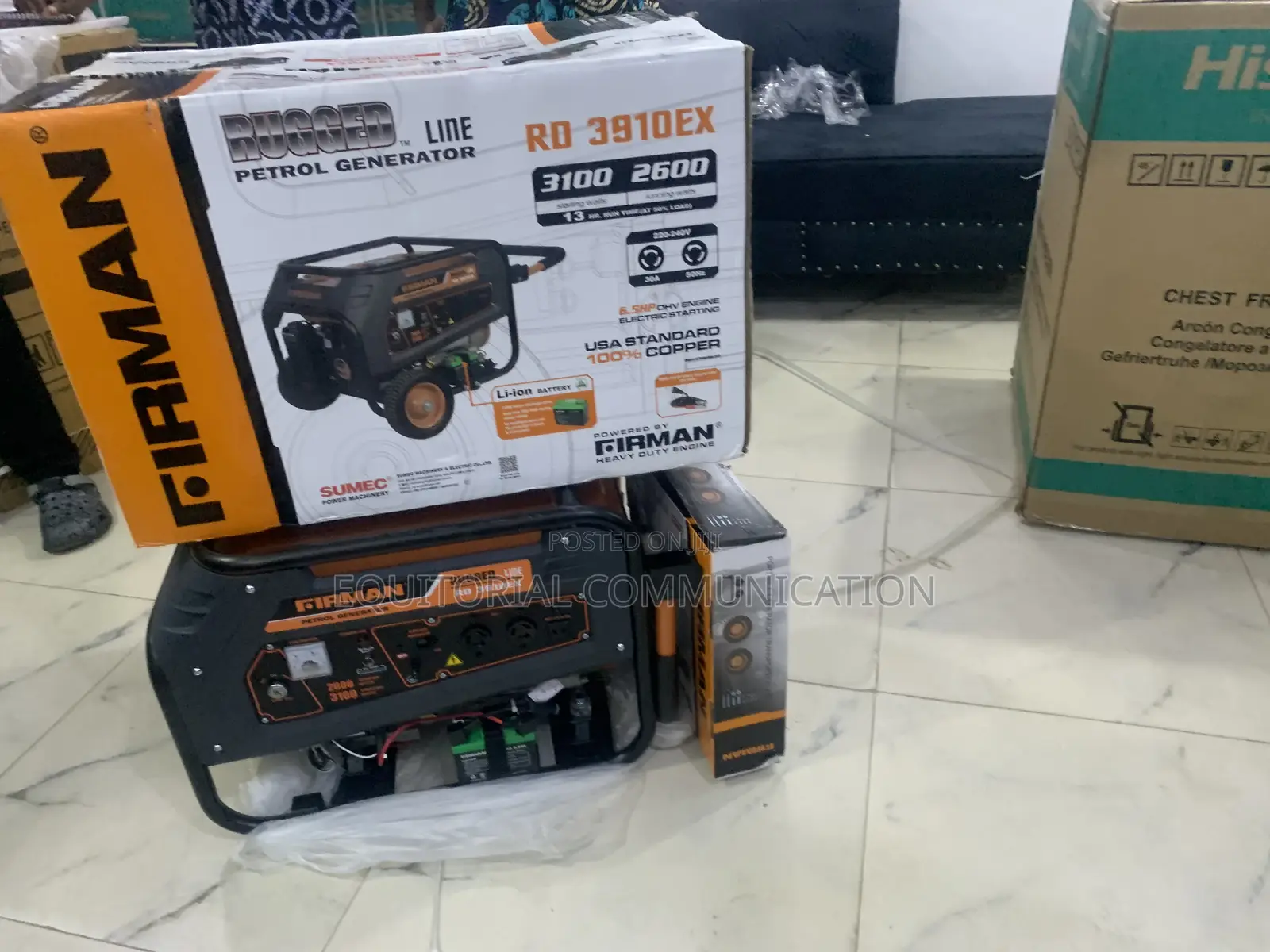 Firman Rd 3910ex – Engineered for Consistent Power Output