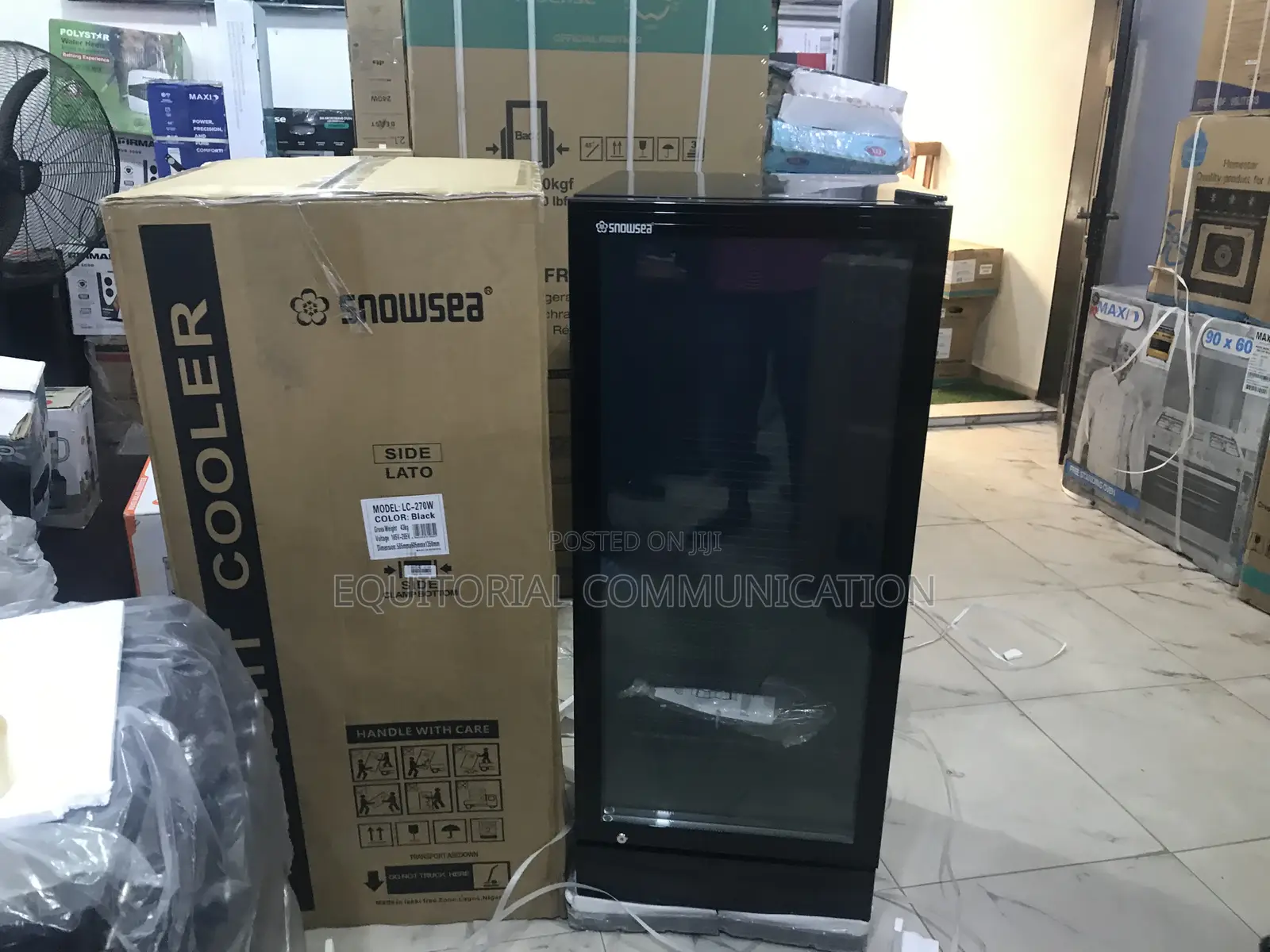 Snowsea Lc-270w Upright Display Chiller