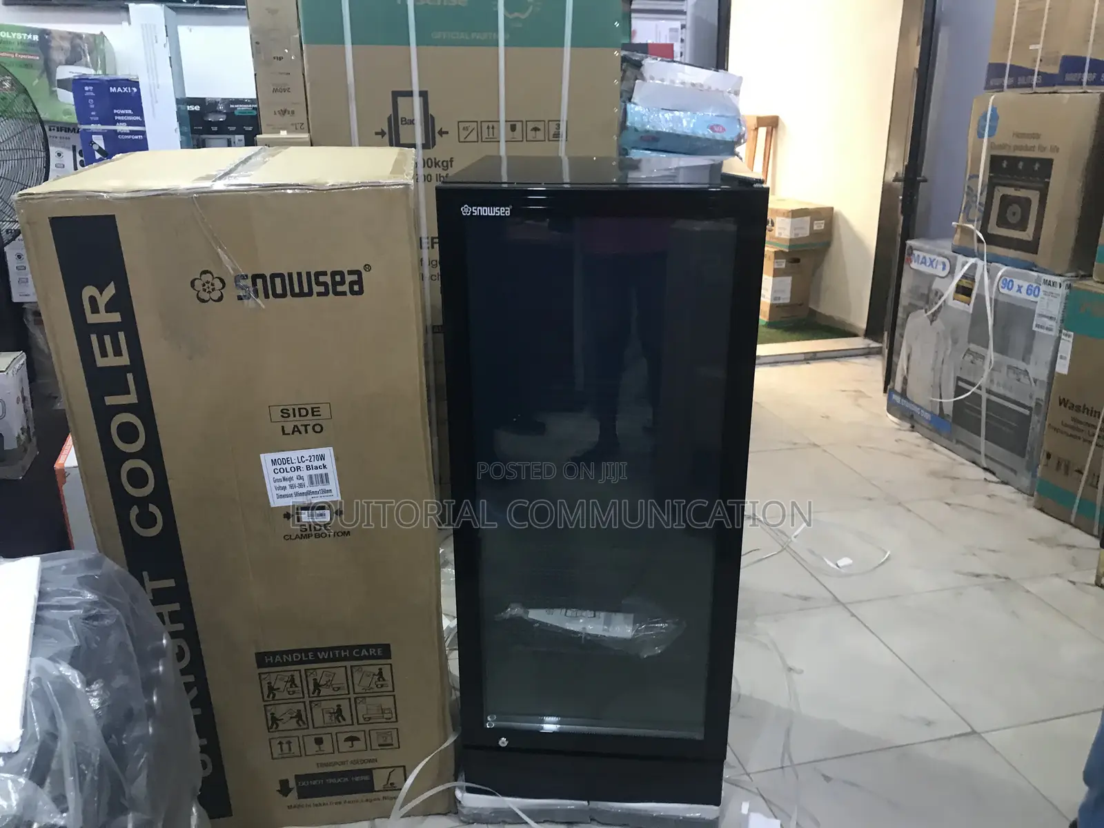 Snowsea 270l Beverage Showcase Chiller