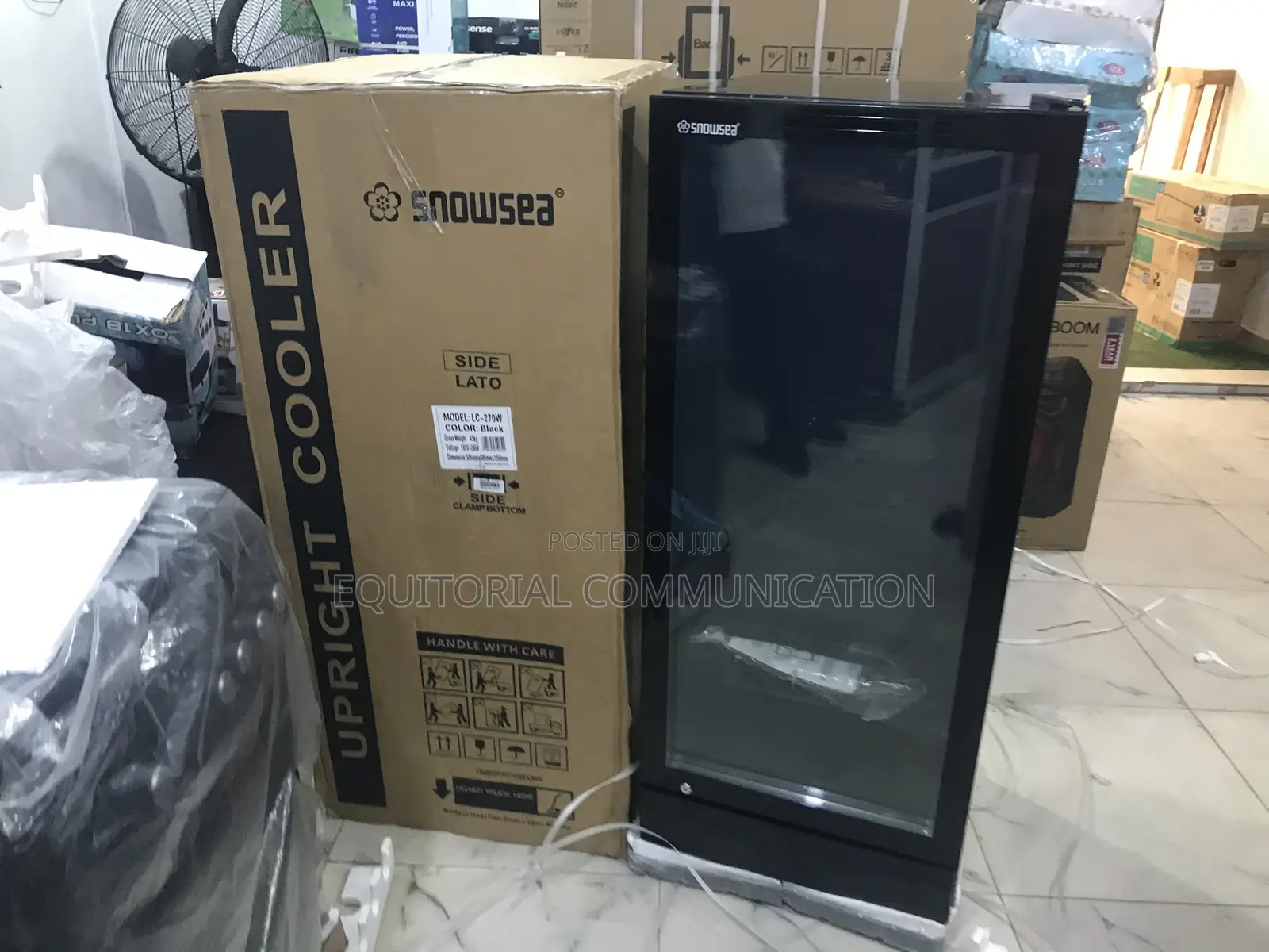 Snowsea Lc-270w Single-Door Upright Cooler