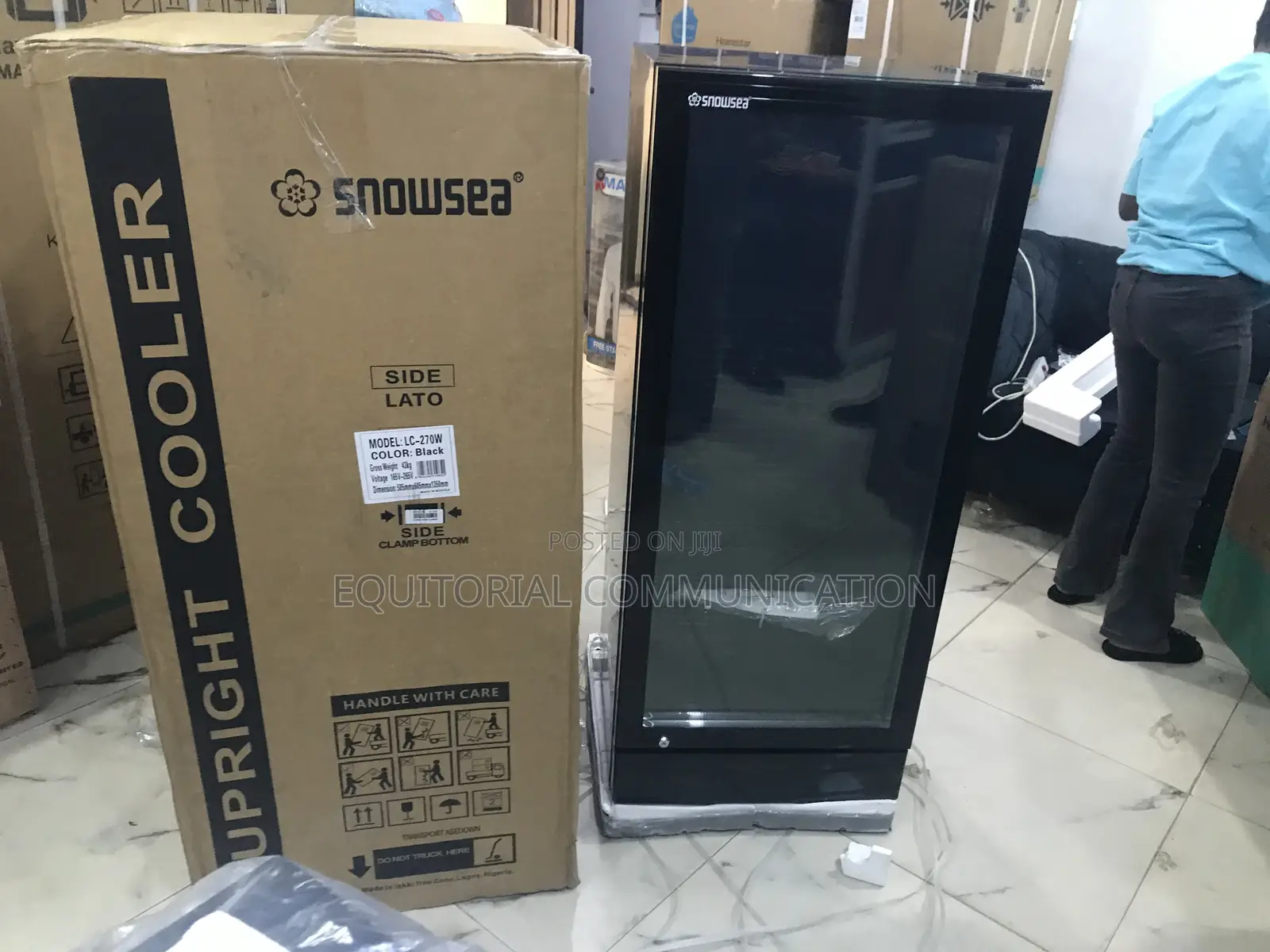 Snowsea Lc-270w Efficient Cooling Display Chiller