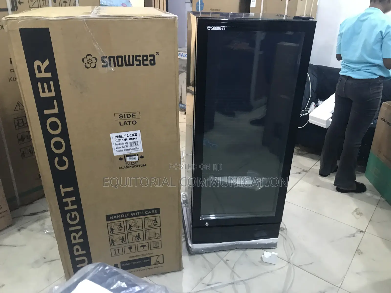 Snowsea Lc-270w Mini Mart Display Chiller