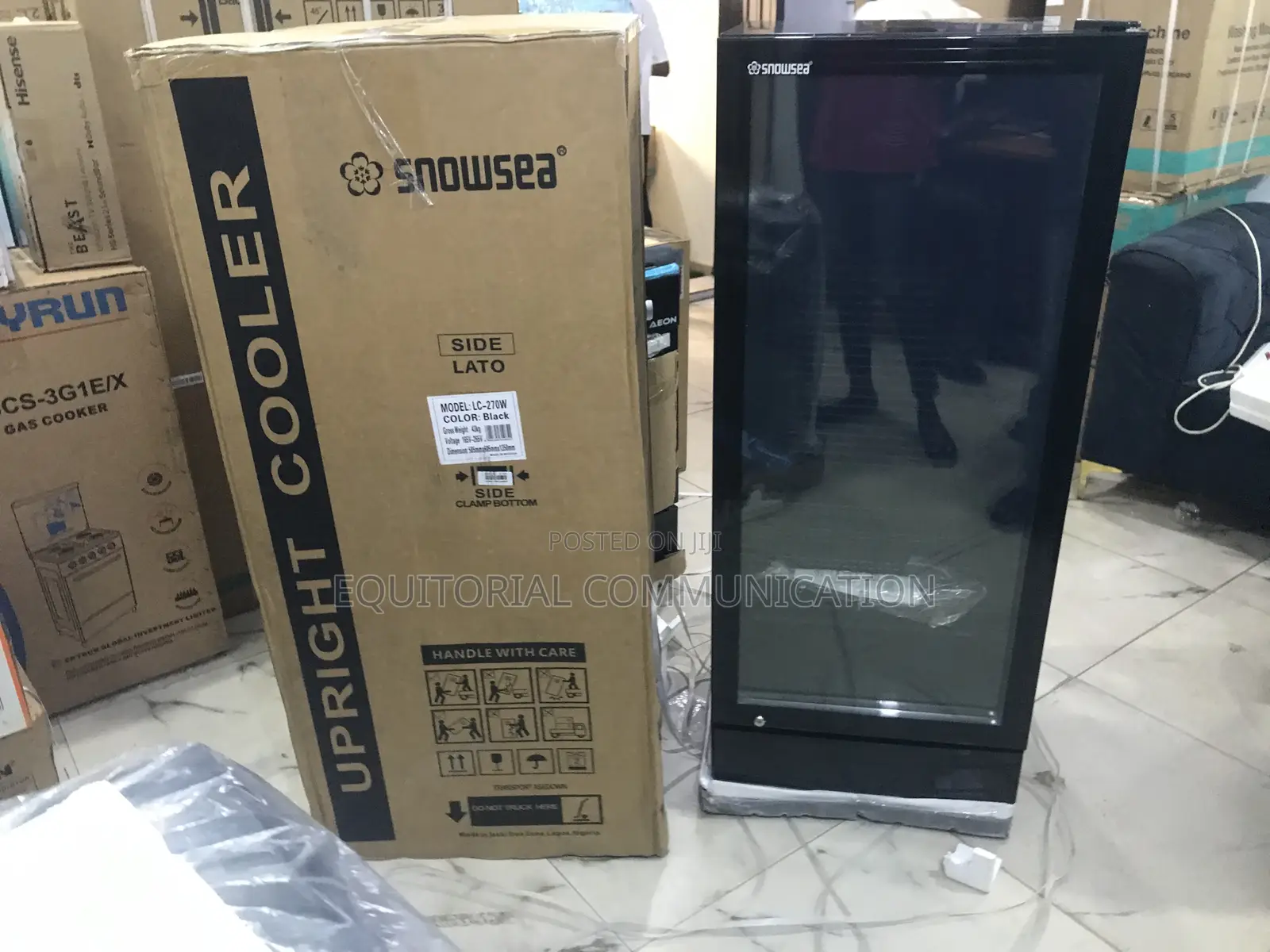 Snowsea Lc-270w 270l Cold Drinks Display Unit