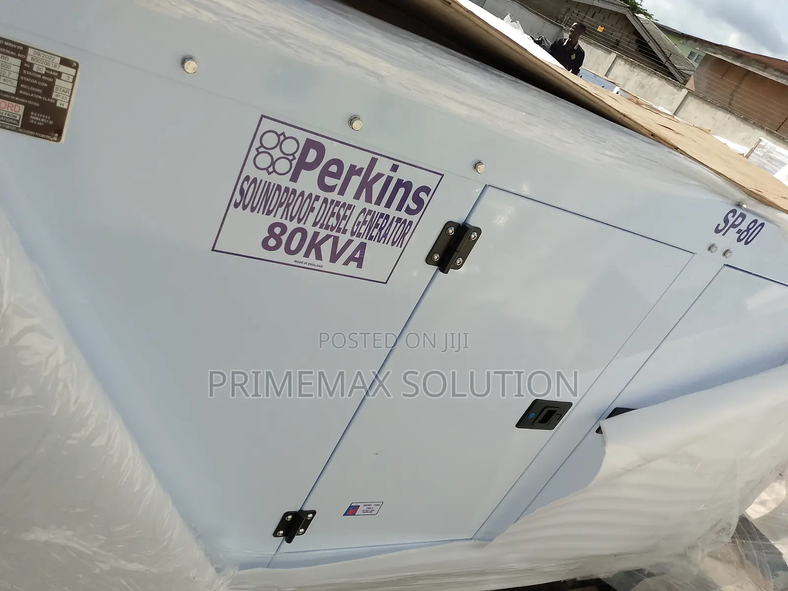Brand New Perkins 80kva 3-Phase Silent Generator