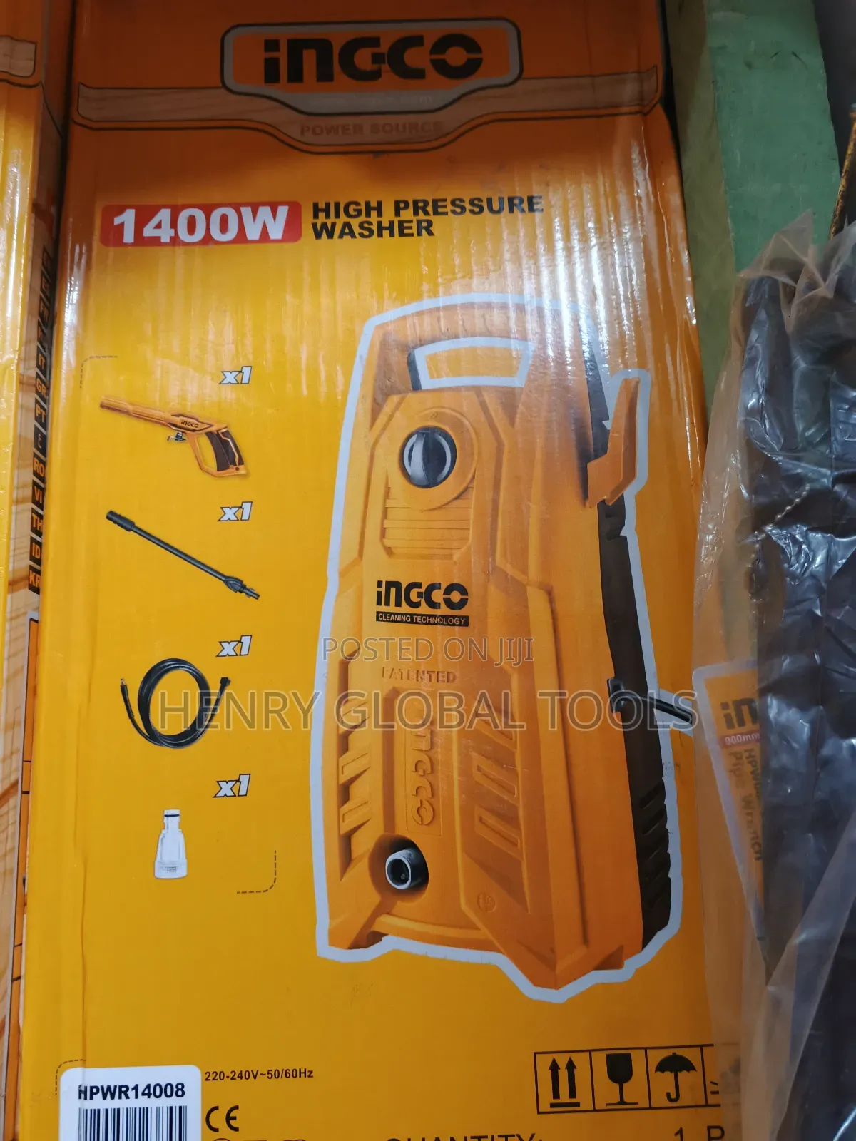 1400w Ingco Electric Pressure Washer