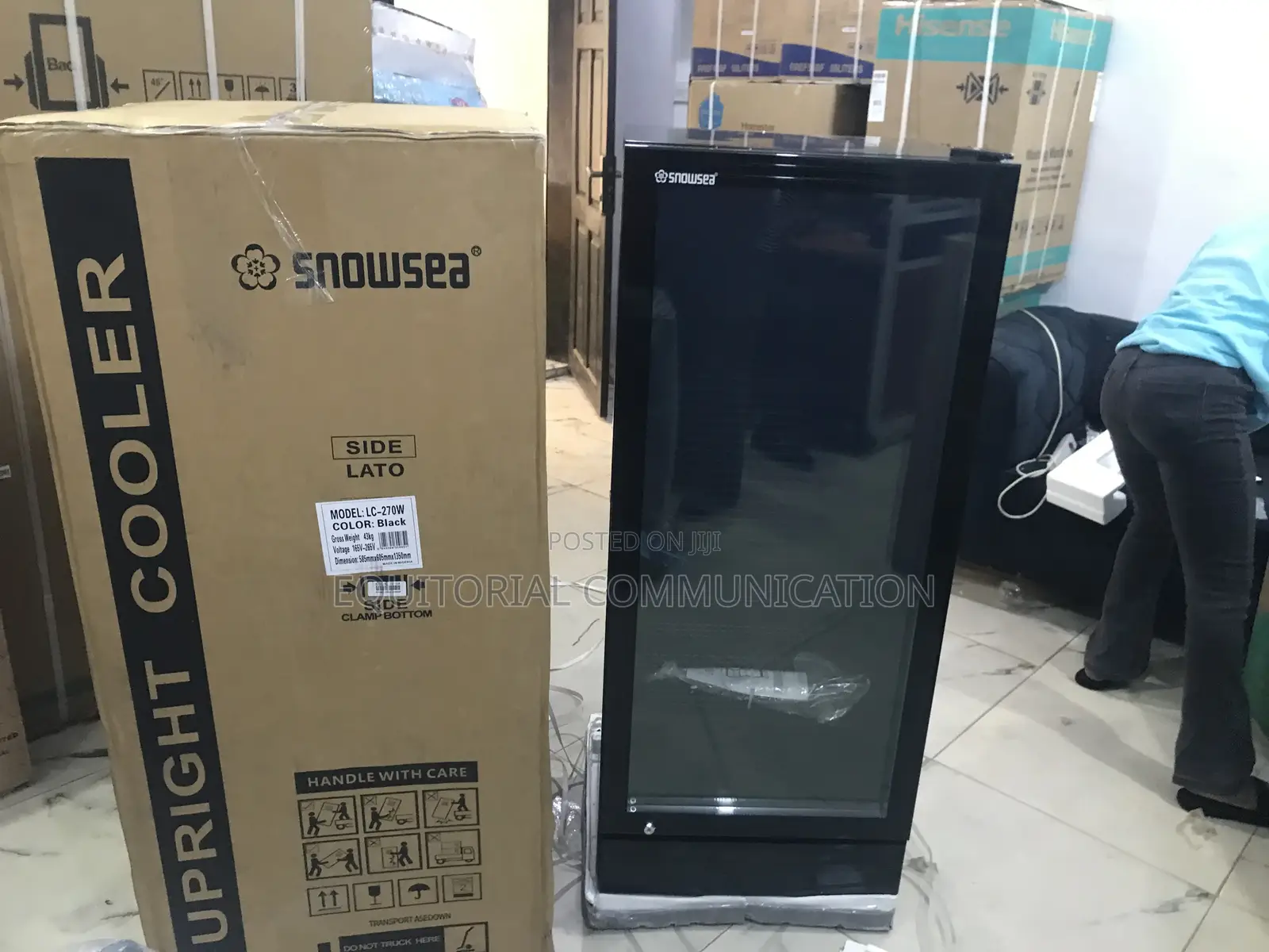 Snowsea Lc-270w Café Bakery Display Chiller