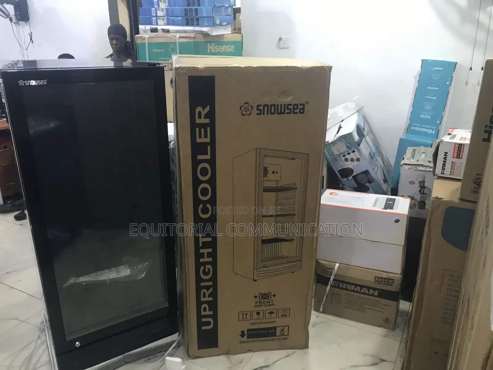 Snowsea Lc-270w Fast Cooling Showcase Refrigerator