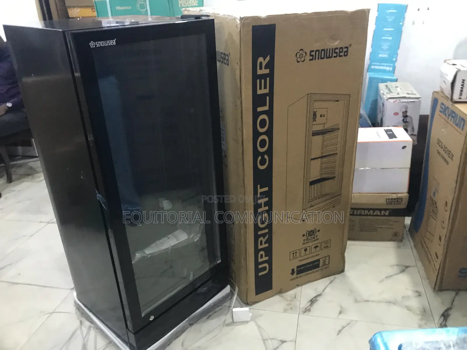 Snowsea Lc-270w Professional Showcase Fridge