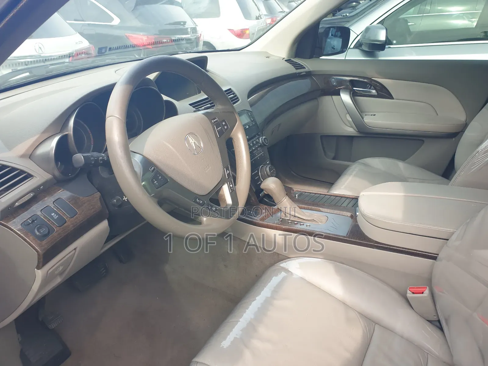 Acura MDX Advance Package SUV AWD (3.7L 6cyl 6A) 2011 Gray