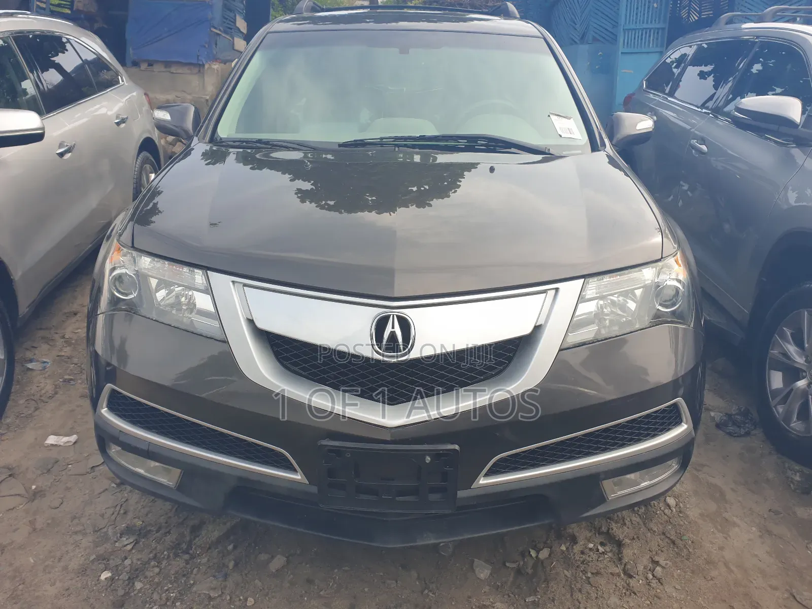 Acura MDX Advance Package SUV AWD (3.7L 6cyl 6A) 2011 Gray