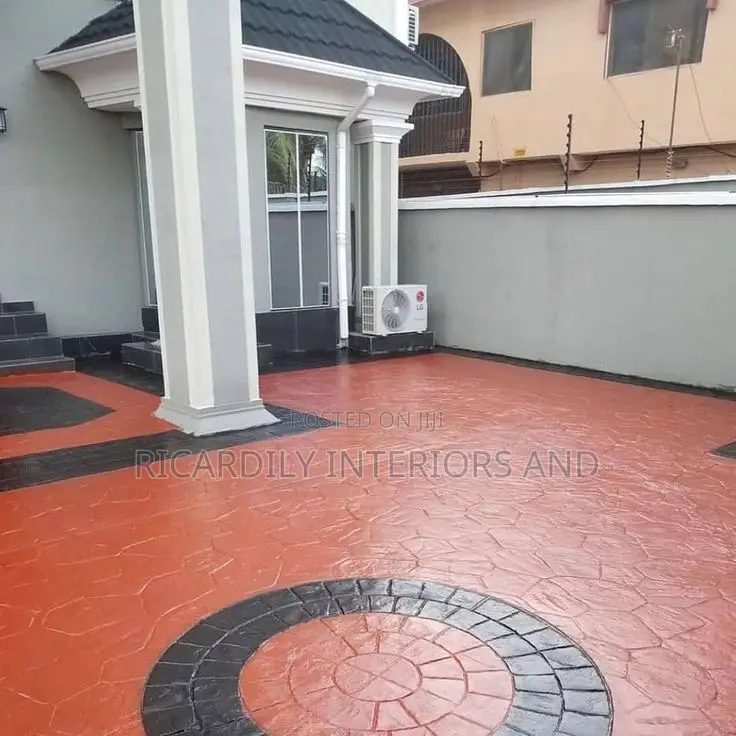 Stamped Concrete Floor