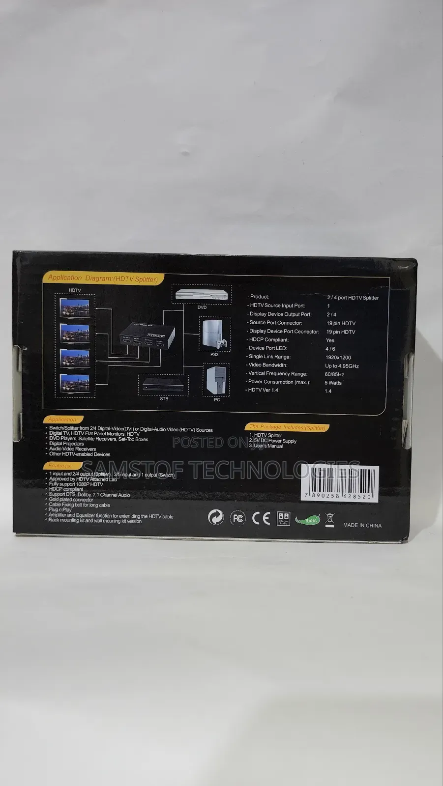 HDTV Splitter Ver 1.4 1080p 3d