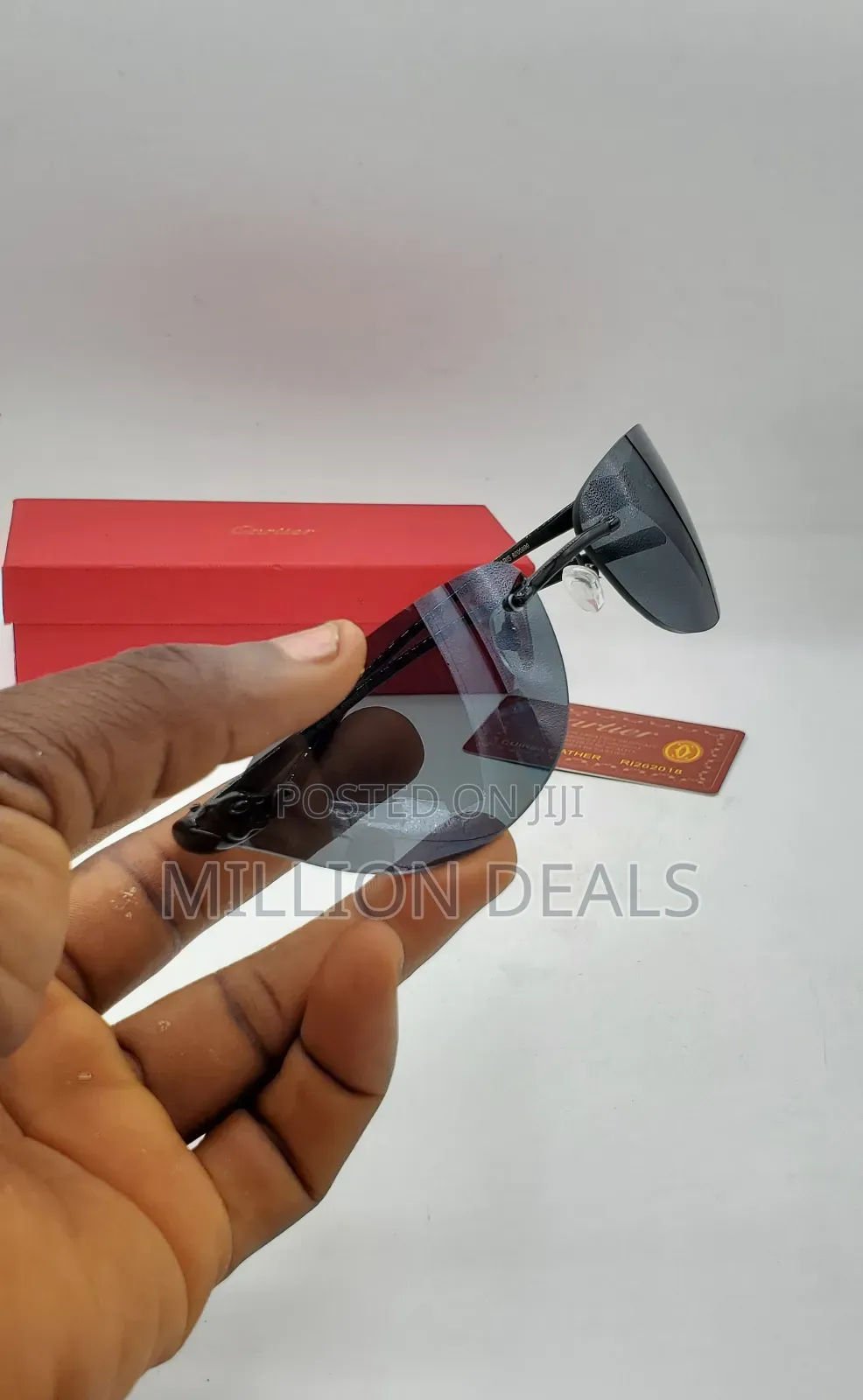 Classic Black Wrap Up Men’S Sunglasses