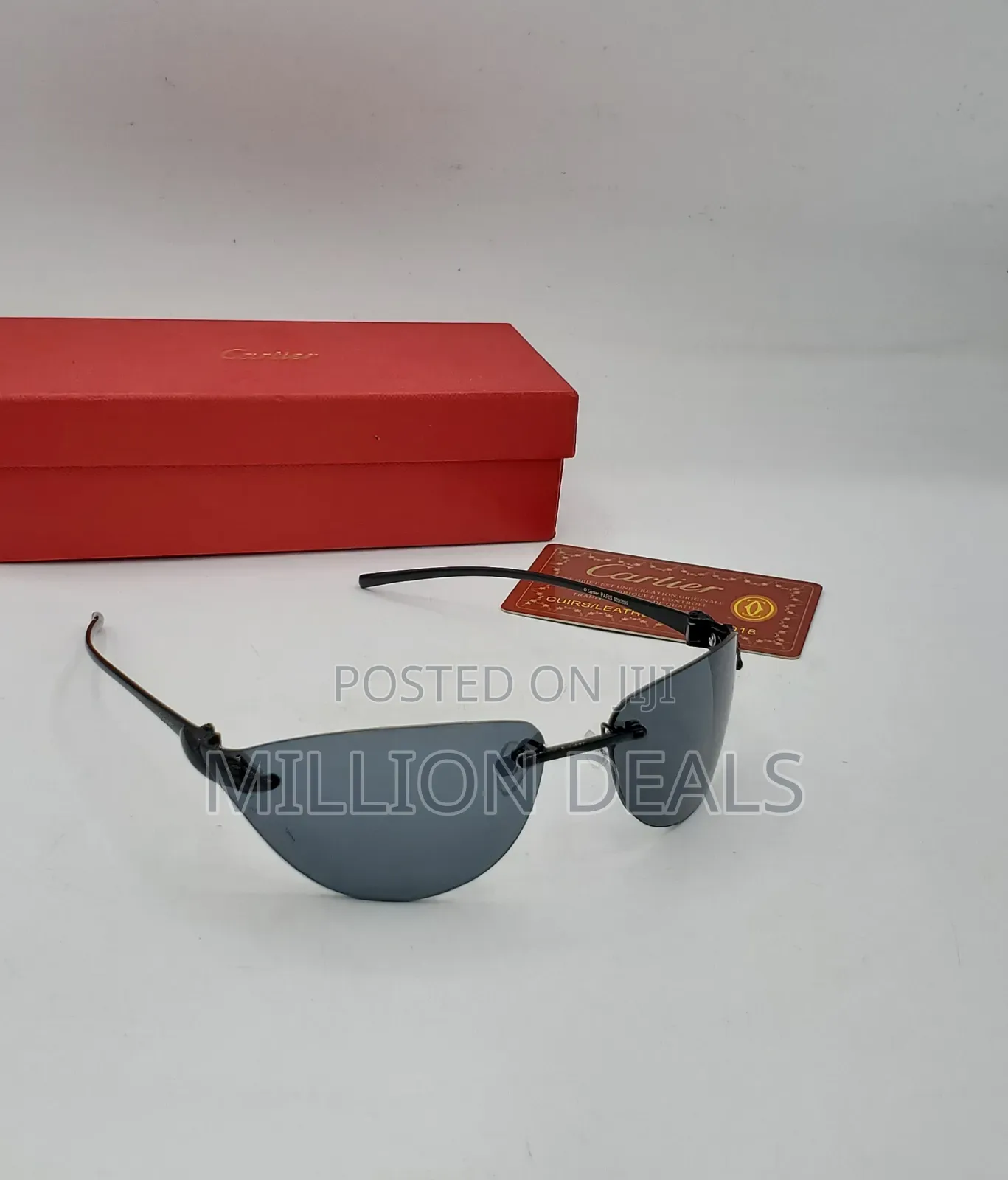 Classic Black Wrap Up Men’S Sunglasses