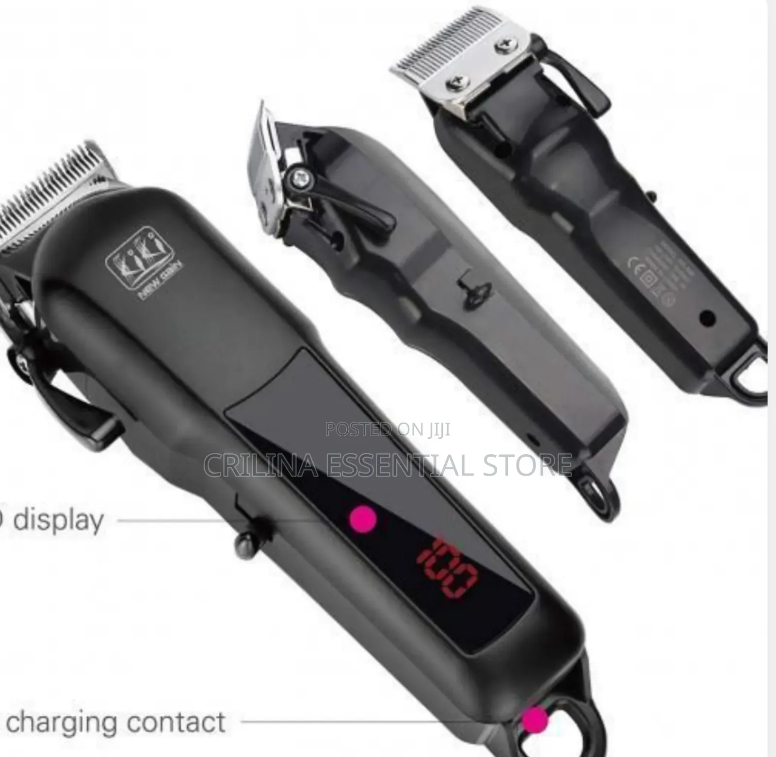 Kiki New Gain Professional Rechargeable Cordless Hair Clipper