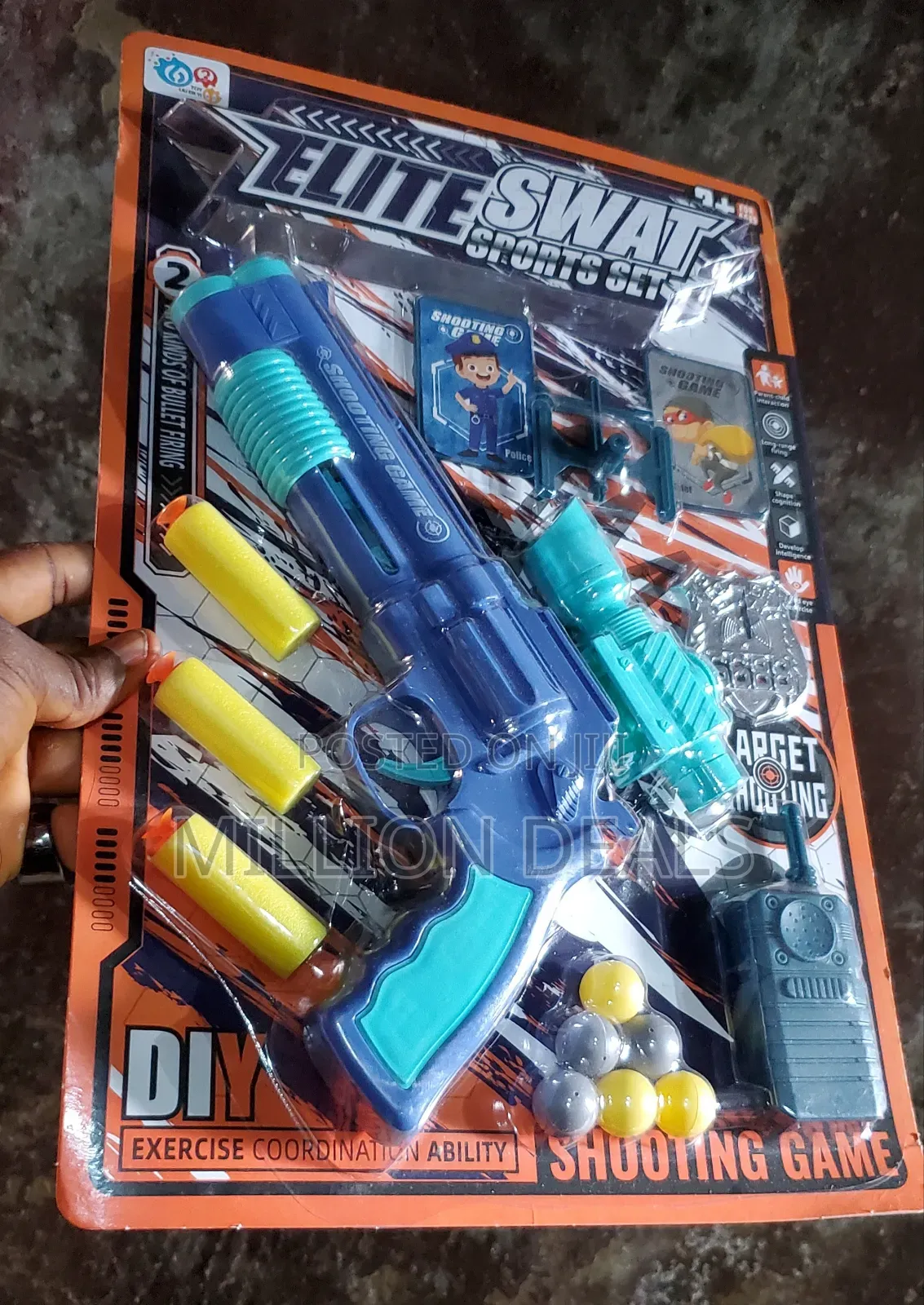 Elite Swat Sport Shooting Toy Gun Ages 4+