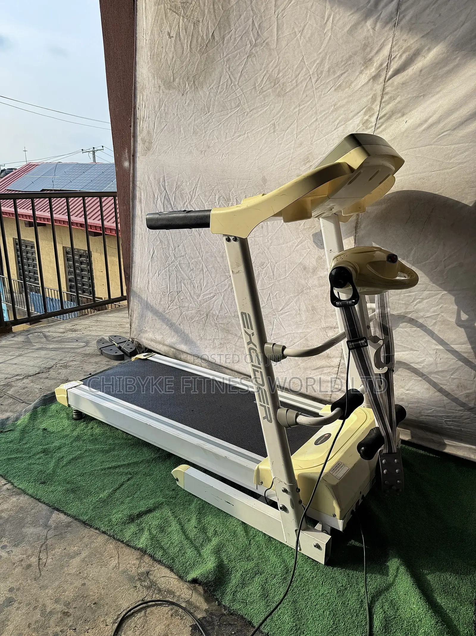3hp Excider Treadmill With Massager and Music Player