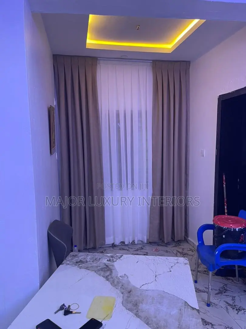 Double Box Pleated Curtains With Original Turkey Inner Material/ Track