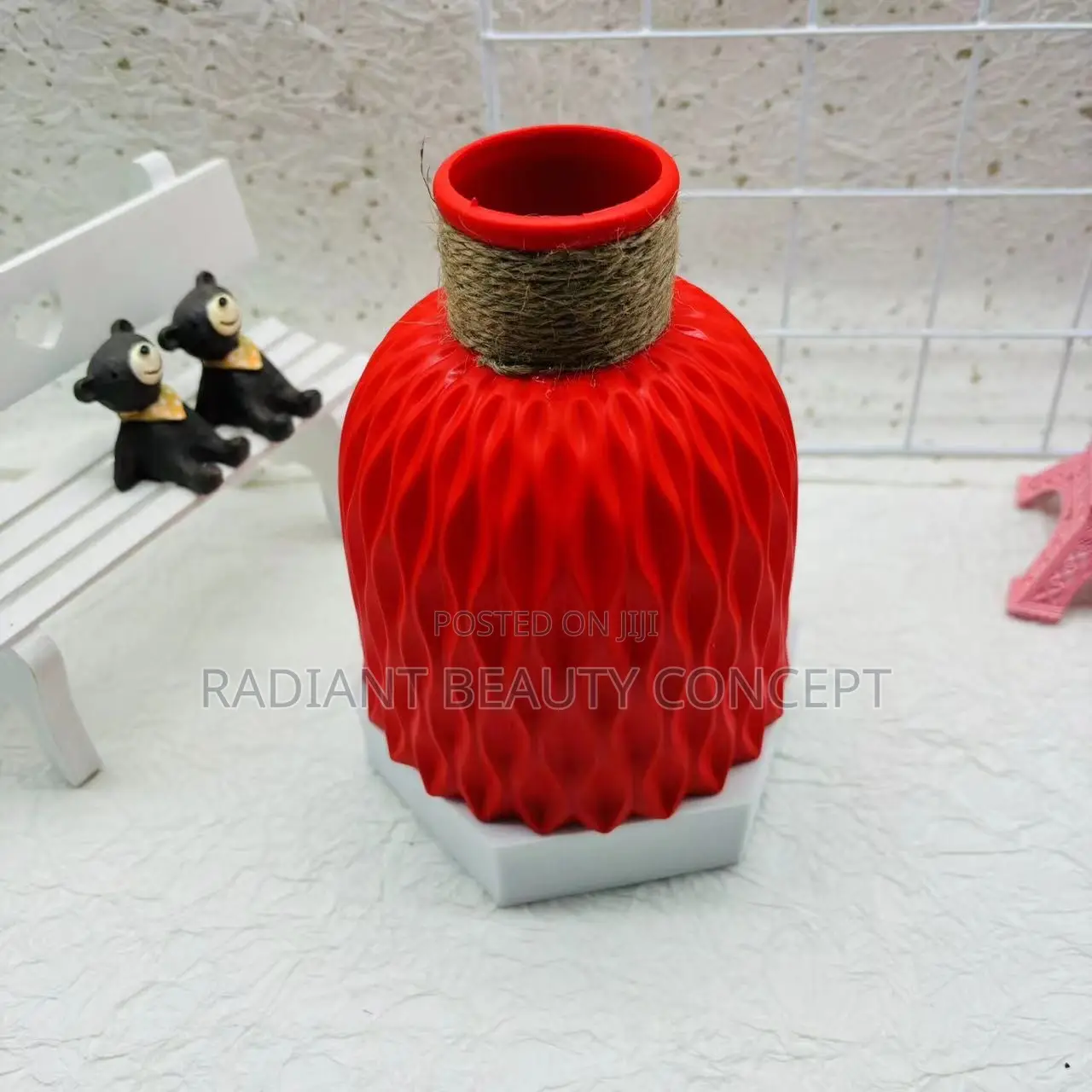 Pineapple Pattern Vase Flower Artifact Home Decoration