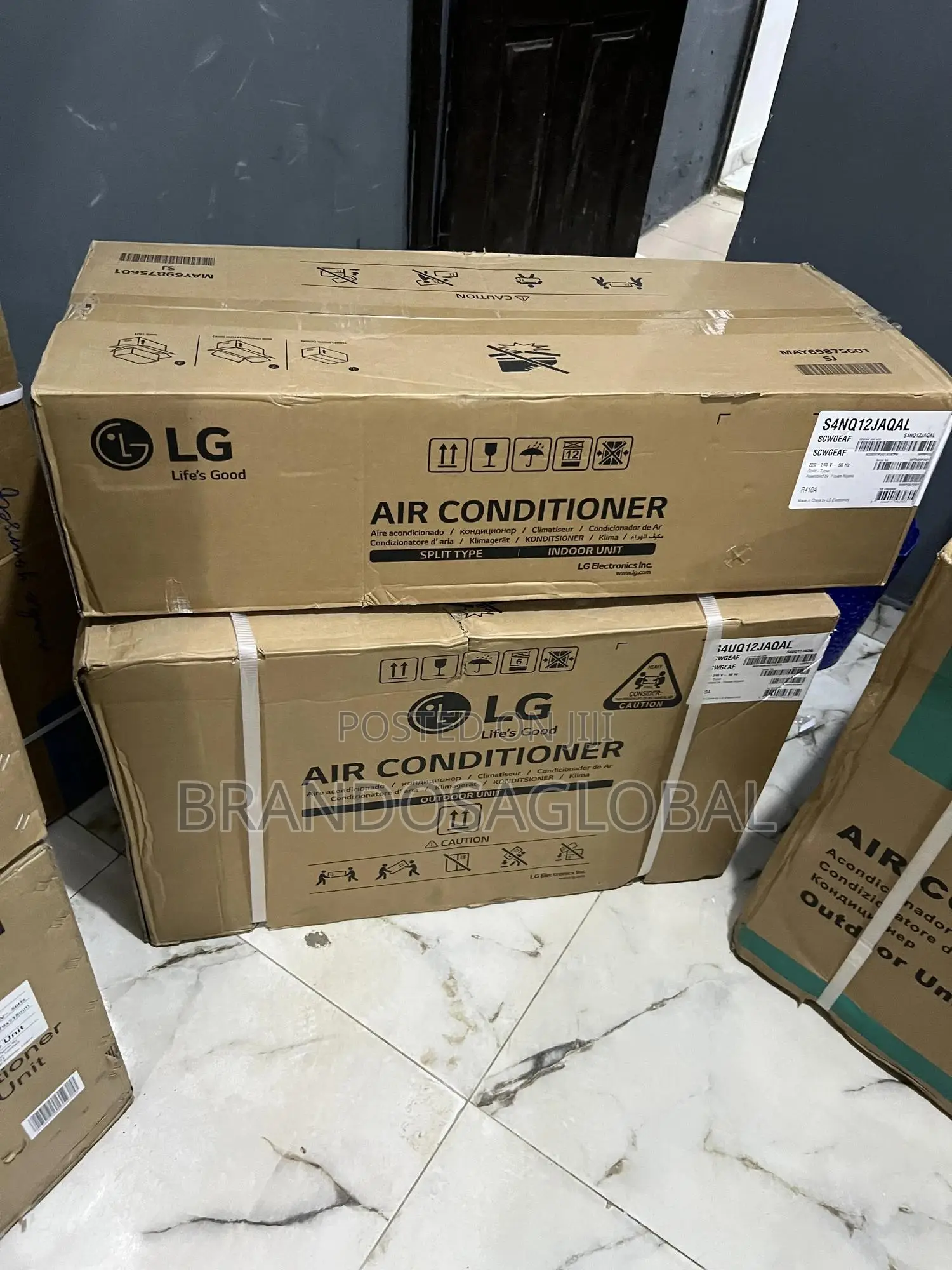 Lg 1.5hp Ac Dual Inverter S4nq12jaqal High Power Room Cooling