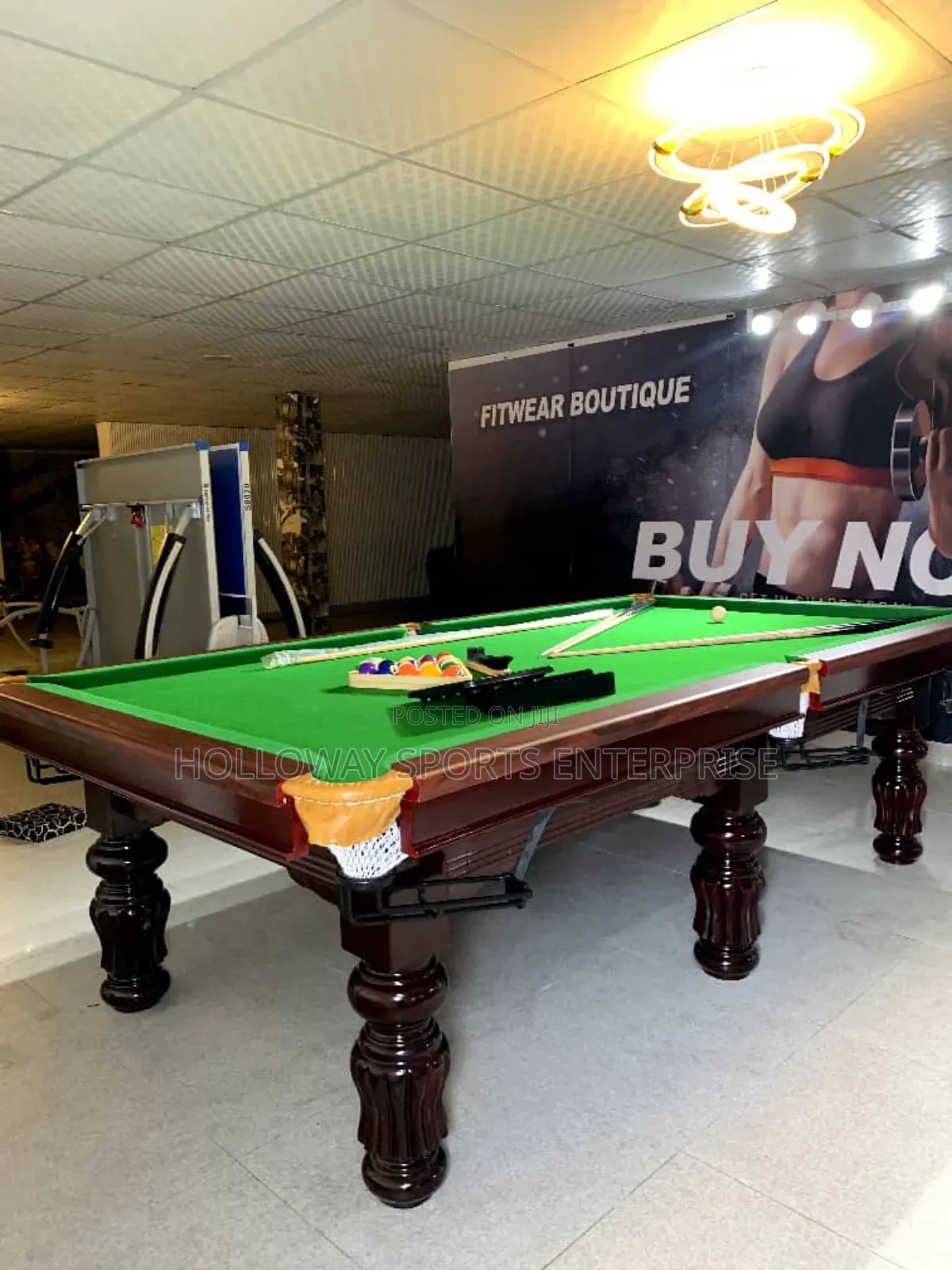 Top Notch 12ft Billard Pool Table